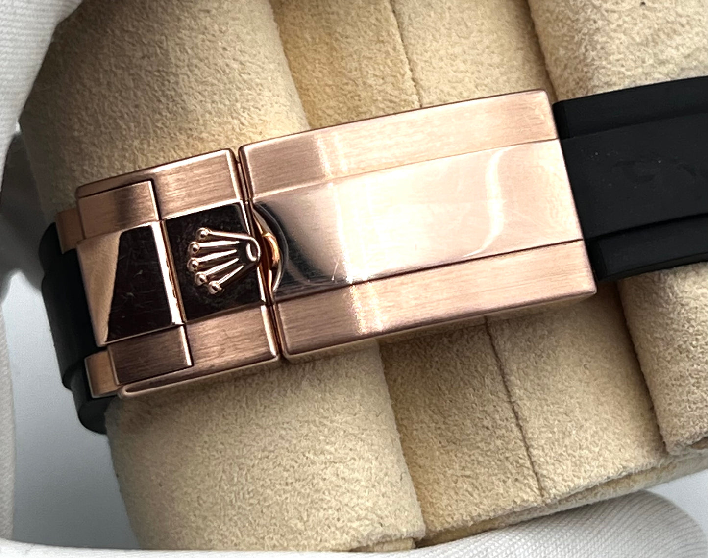 Rolex Yatch Master Oyster flex Rose Gold 40 mm 18cm Yr.2021 complete
