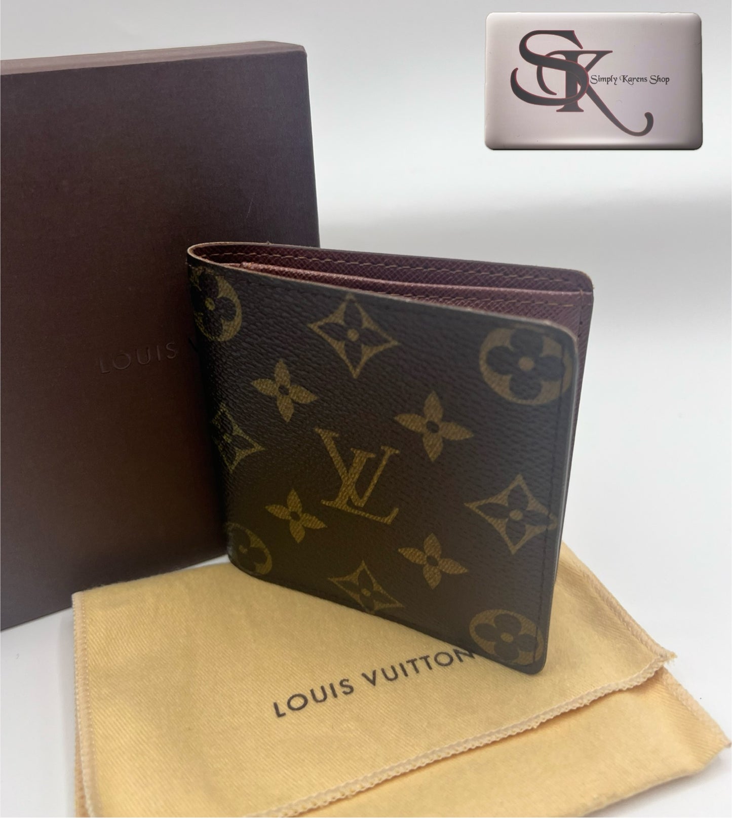 Lv Monogram Mens Short Wallet π΅πP14,620π΅π