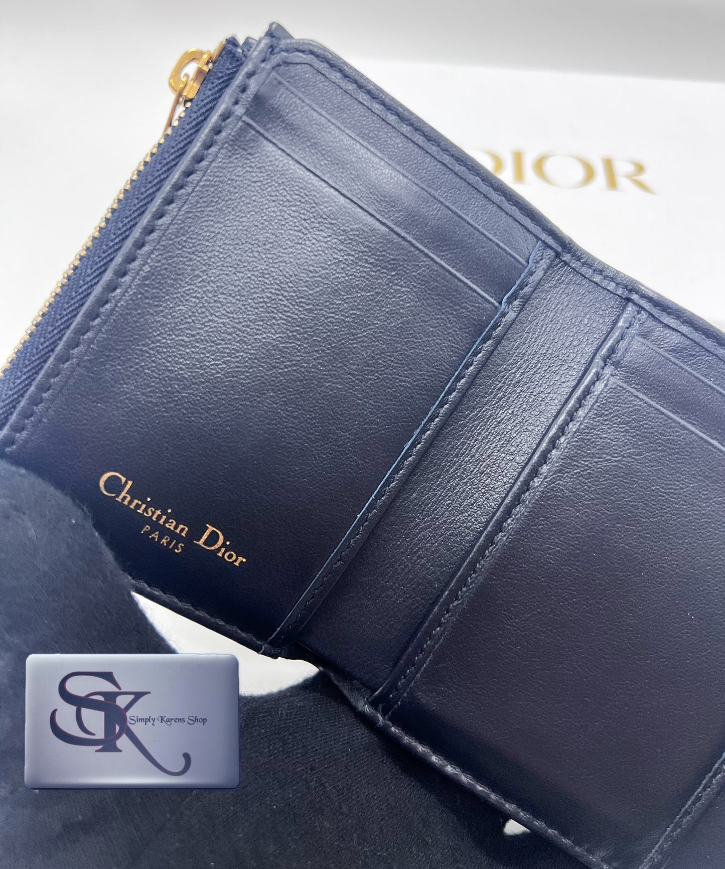 Christian Dior Oblique Saddle Lotus Compact wallet π΅πP26,400π΅π