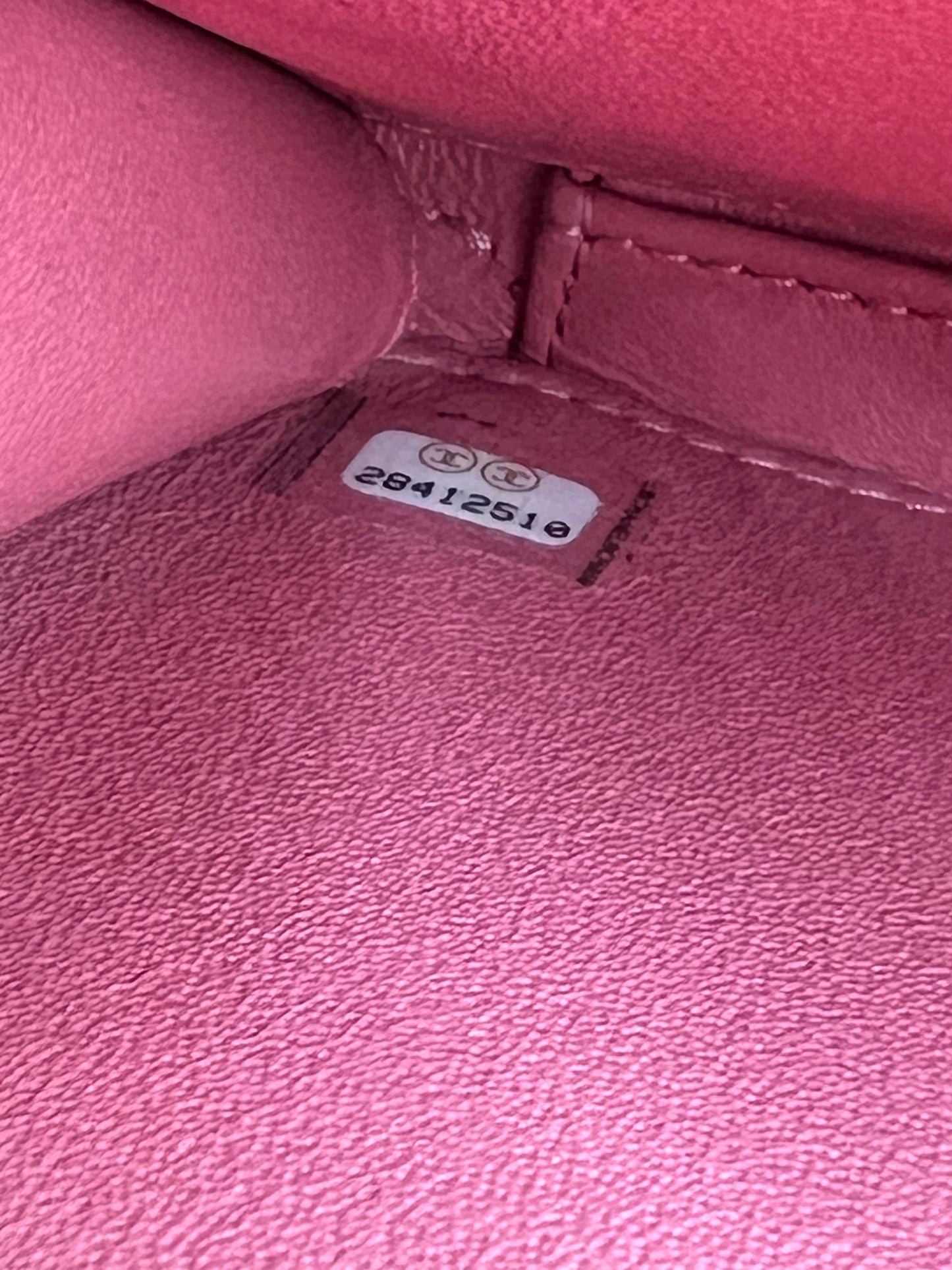 Chanel Caviar Vanity 21cm Rose Gold GHW Series 28        (🇵🇭P180,600)