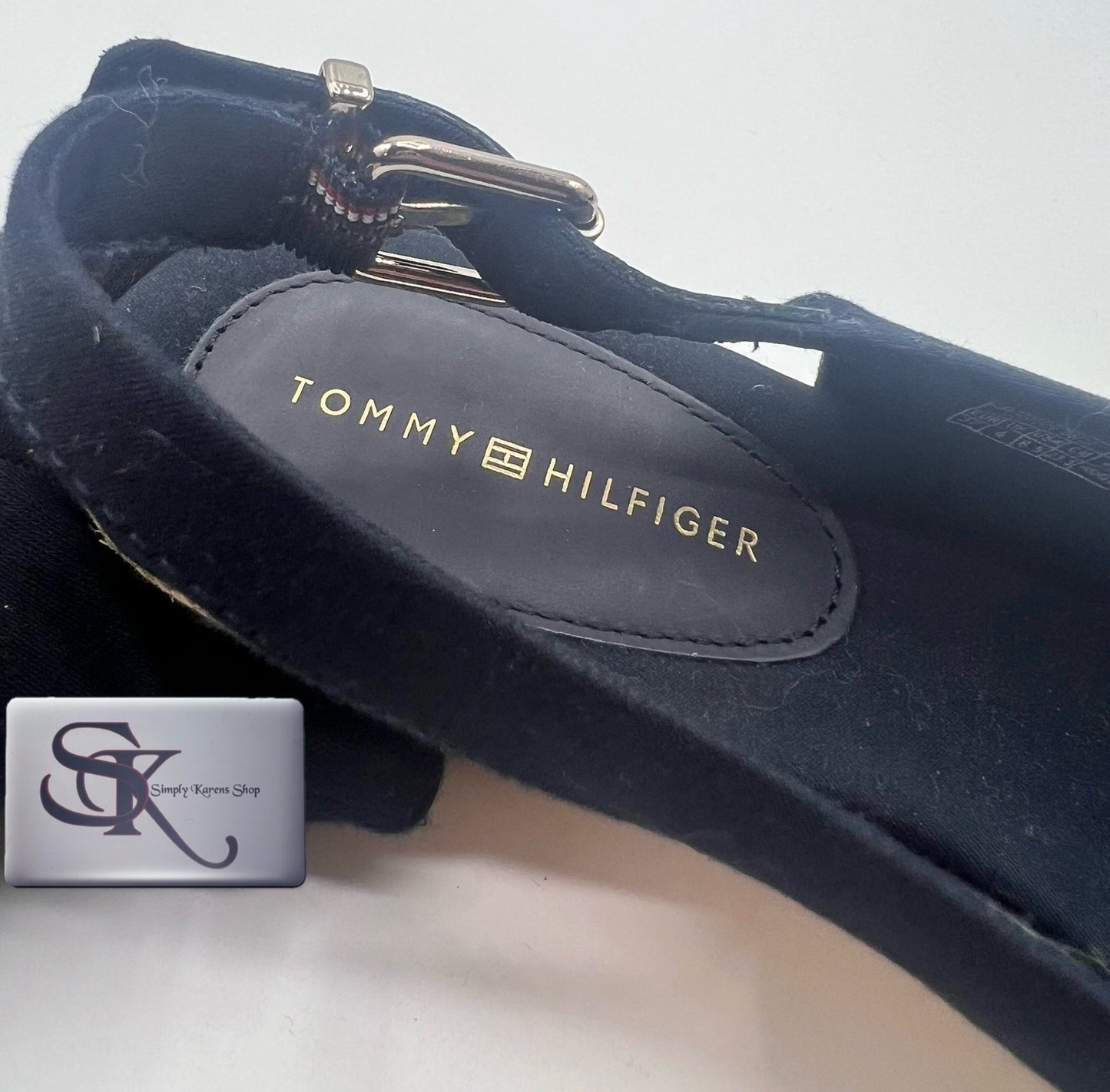 Tommy Hilfigher Wedge Sandals Size 6.5