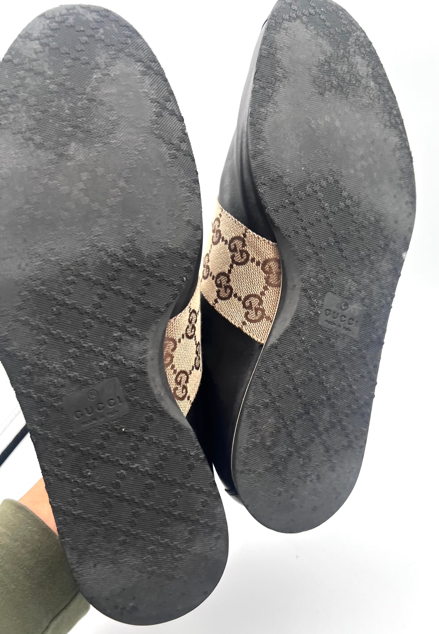 Gucci Semi Formal  Mens Leather Shoes S 40 1/2          (🇵🇭P12,040)