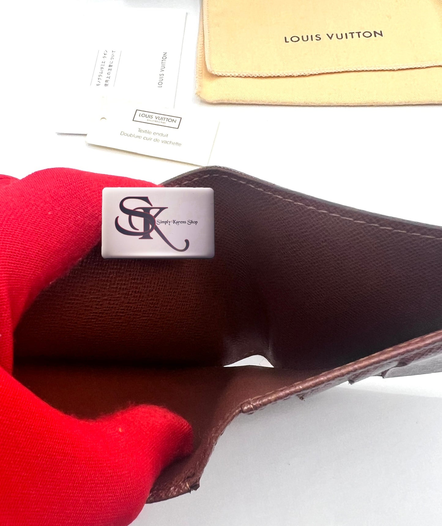 Lv Monogram Mens Short Wallet     (🇵🇭P14,620)