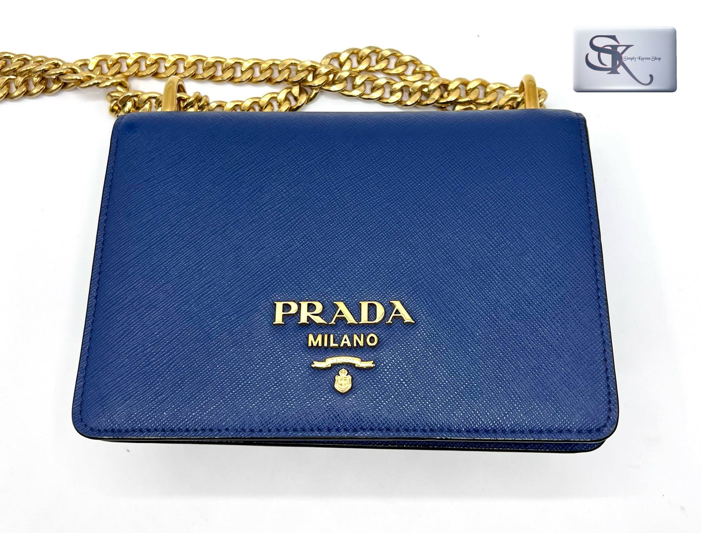 Prada Saffiano flap Chain crossbody