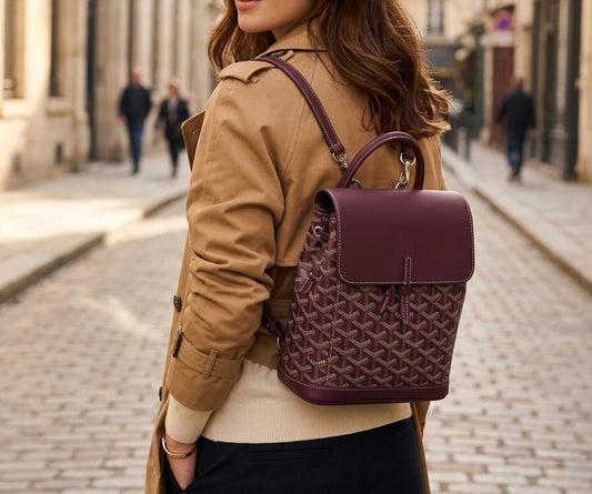 Goyard Alpin Mini Burgundy Back Pack (🇵🇭P206,400)