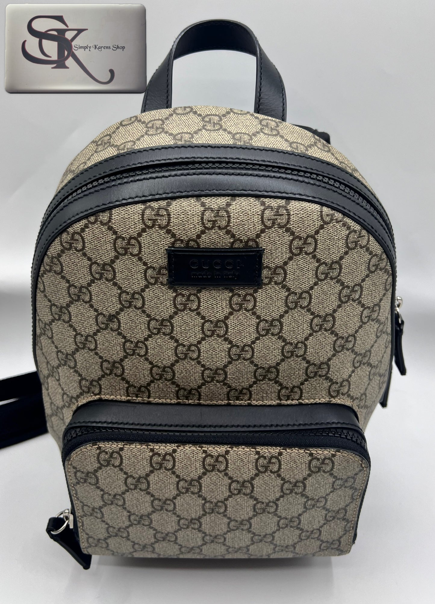 Gucci Coated Canvas Pm Size Back Pack  (🇵🇭P59,340)