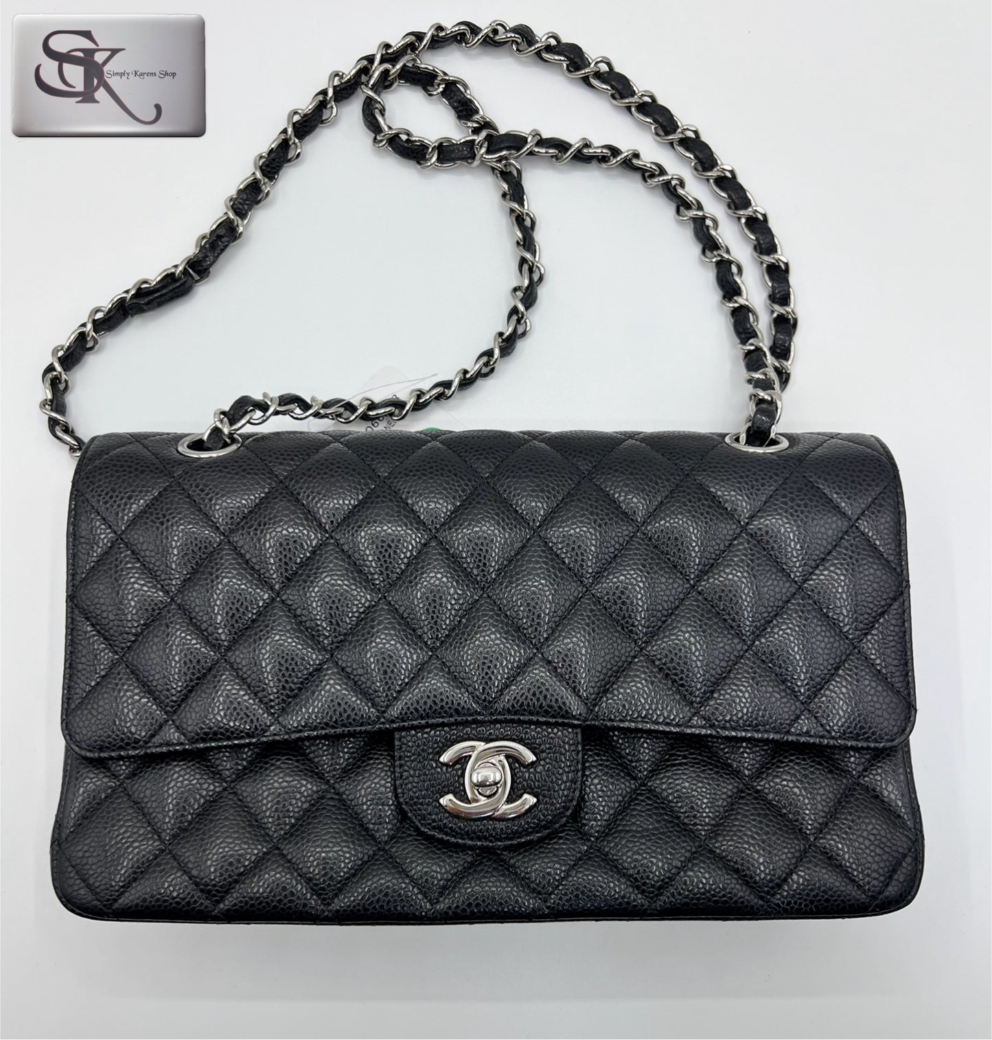 Chanel Caviar Double Flap 25