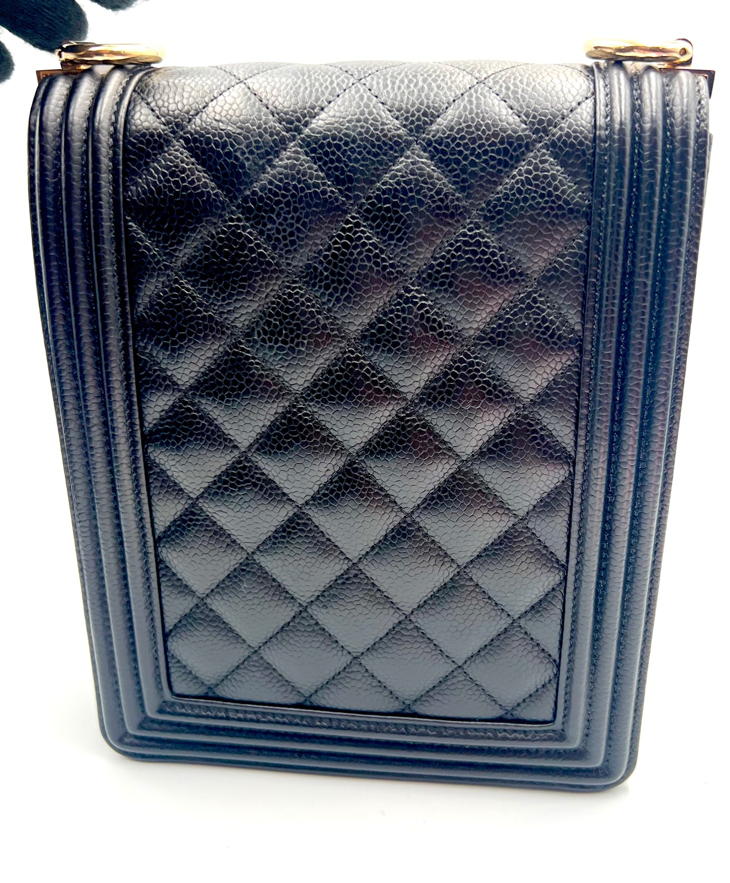 Chanel Leboy North South Black Caviar GHW Series 28 w/ Card Dustbag & Box               (🇯🇵P197,800)