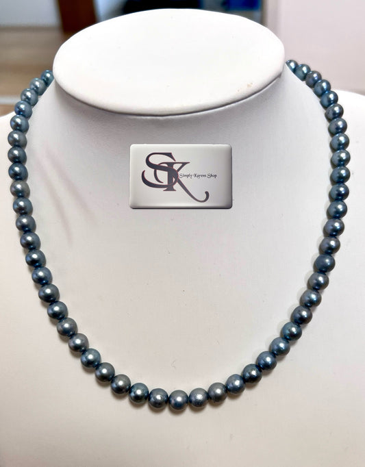 Akoya Pearl Necklace Silver Hardware 7mm 44cm  🇵🇭P3,000🇵🇭