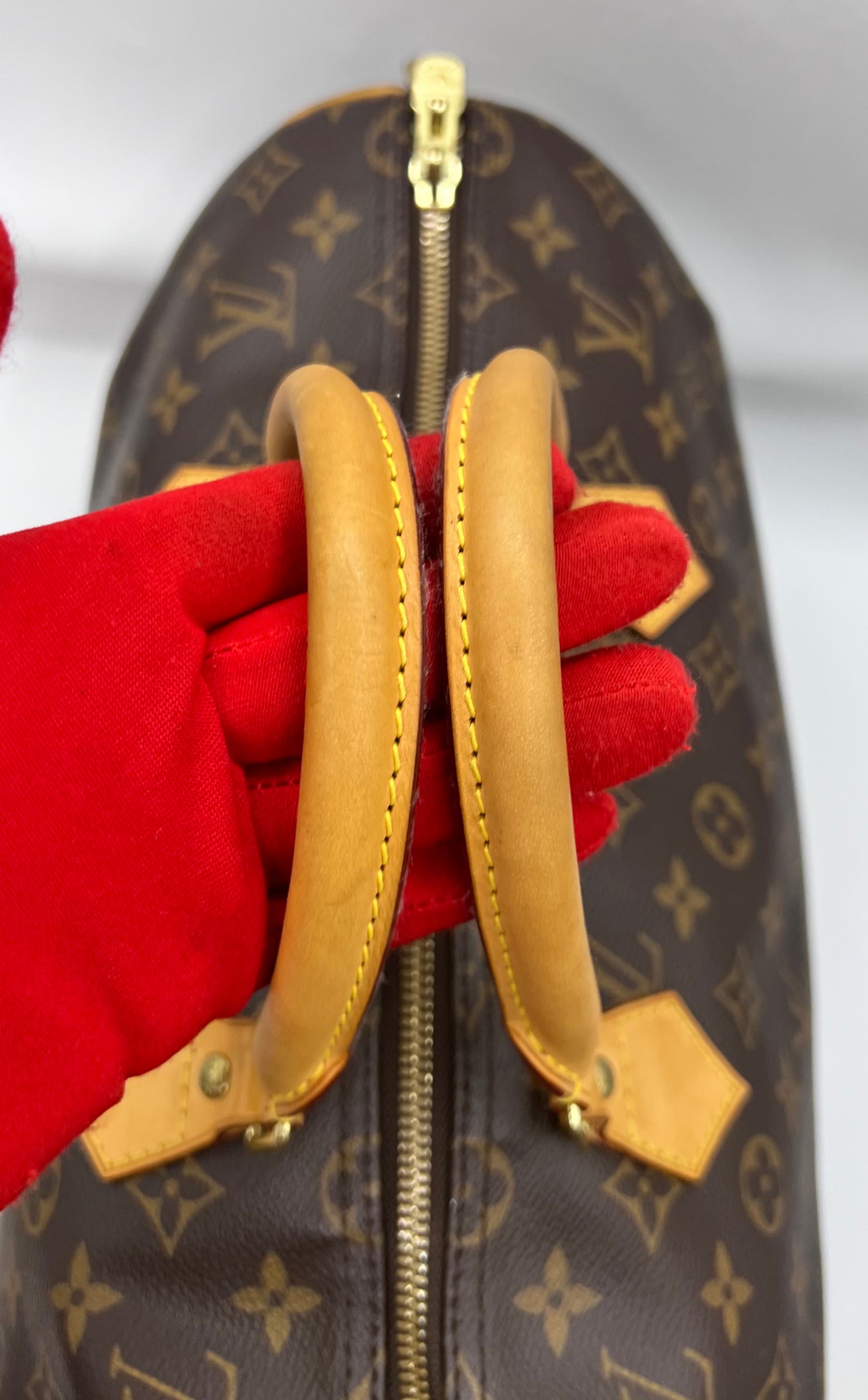 Lv Speedy Monogram Bandou 35