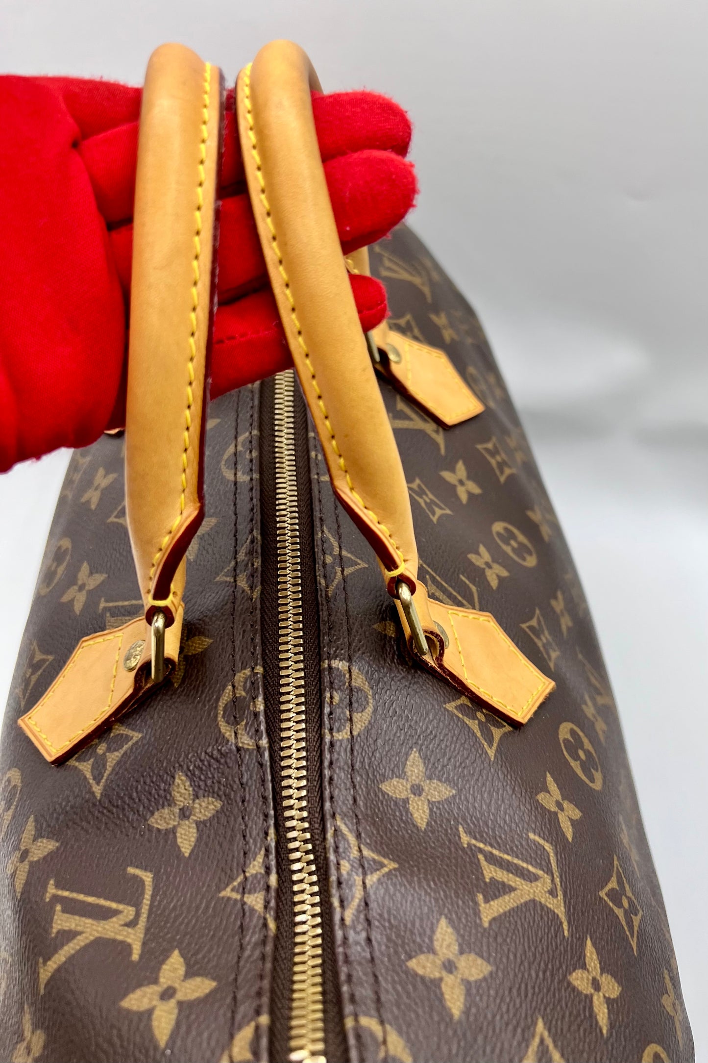 Lv Speedy Monogram Bandou 35
