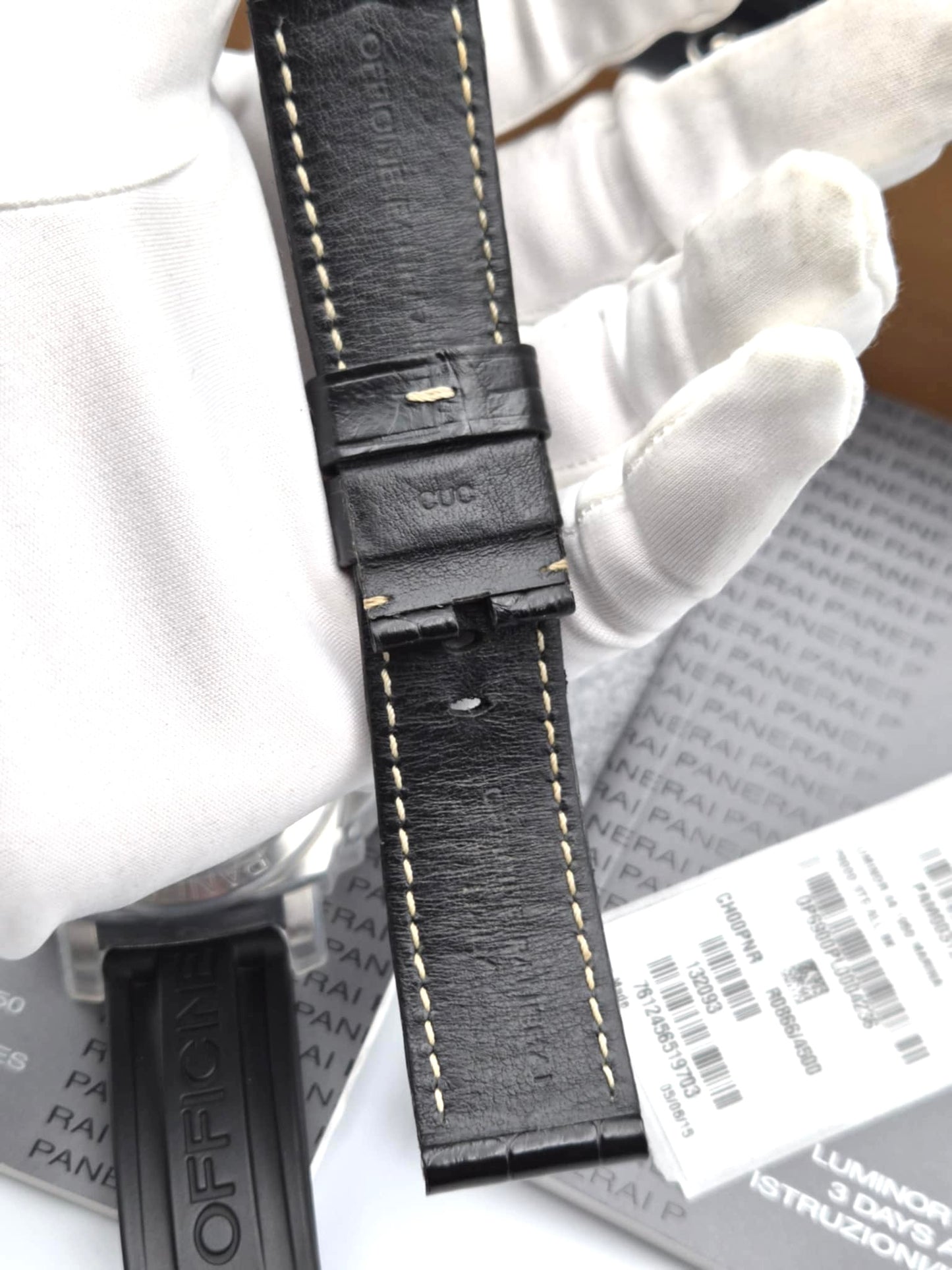 Panerai Luminor Marina AT 44mm SS/Black Strap 20cm   (🇵🇭P257,150)