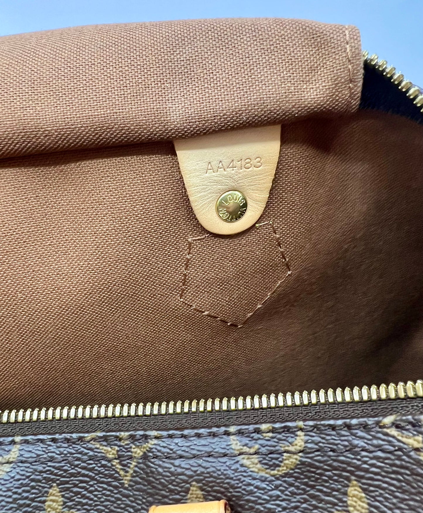 Lv Speedy Monogram Bandou 35