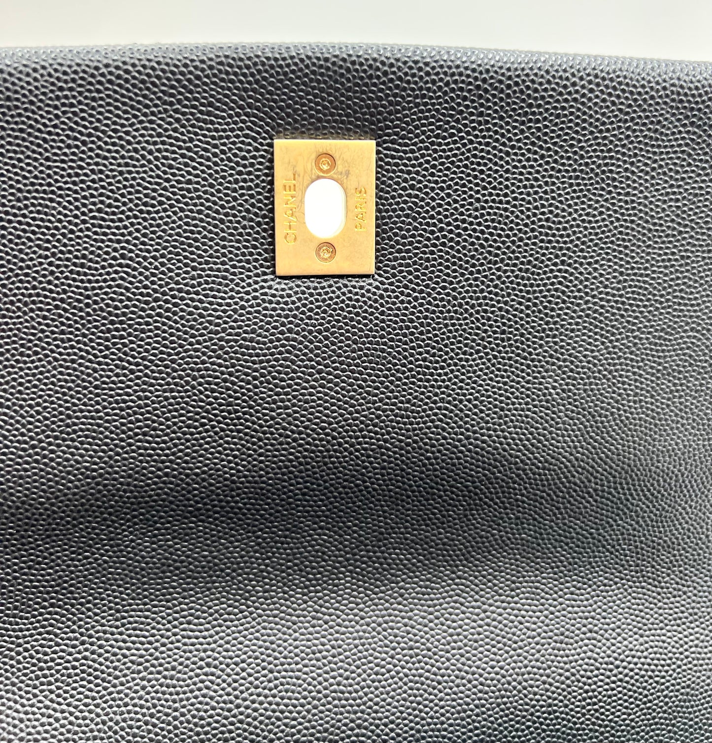 Chanel Top Handle Caviar MM size