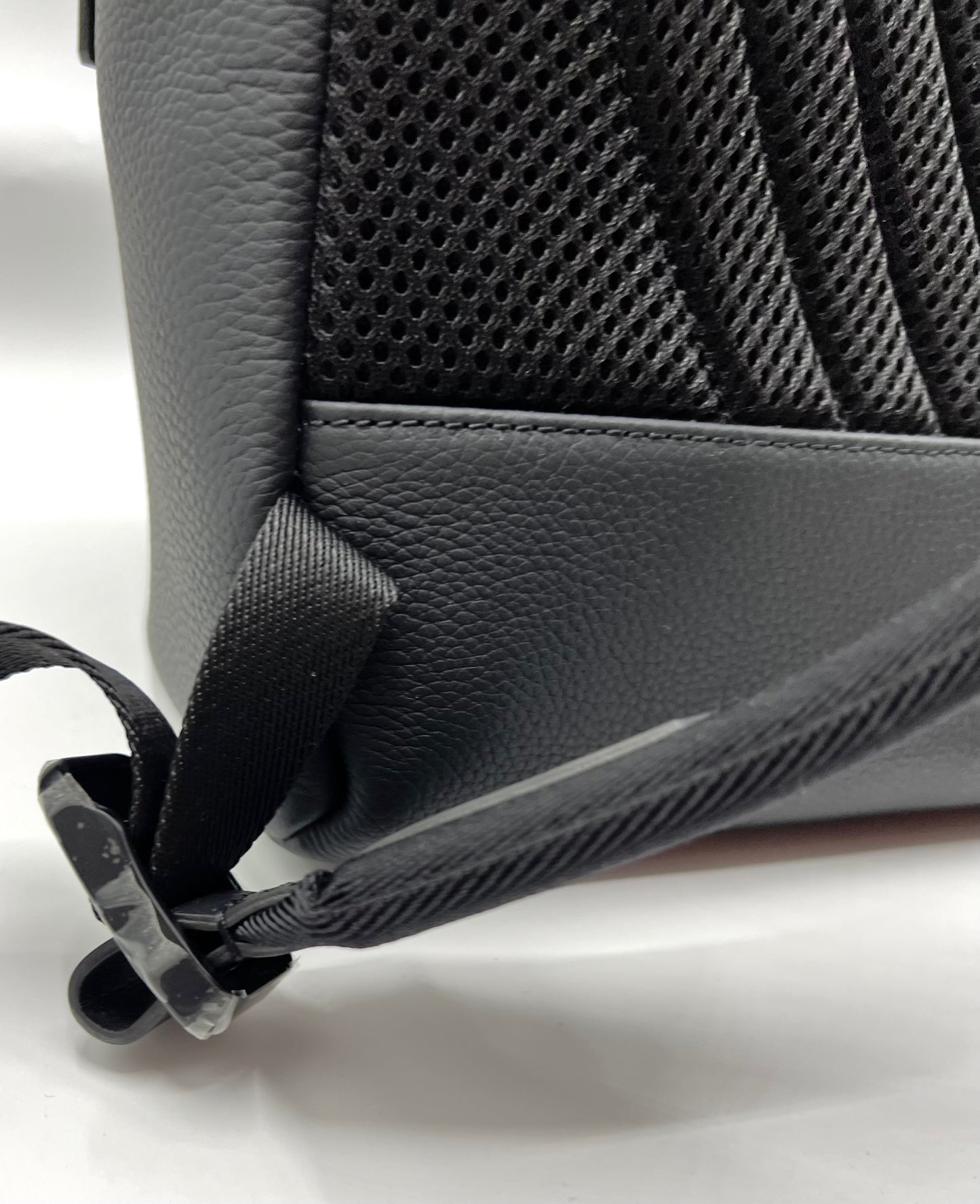 Lv Aerogram Take Off Black Leather Back Pack