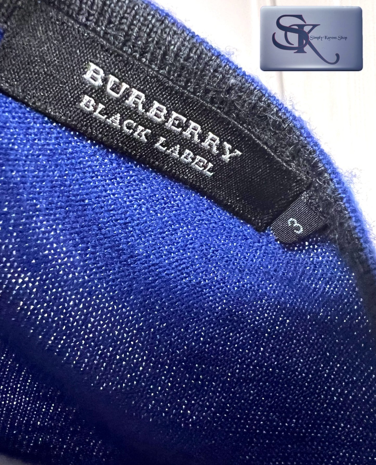 Burberry London Blue Sweater Size 3 Womens Large 🇵🇭P5,600🇵🇭