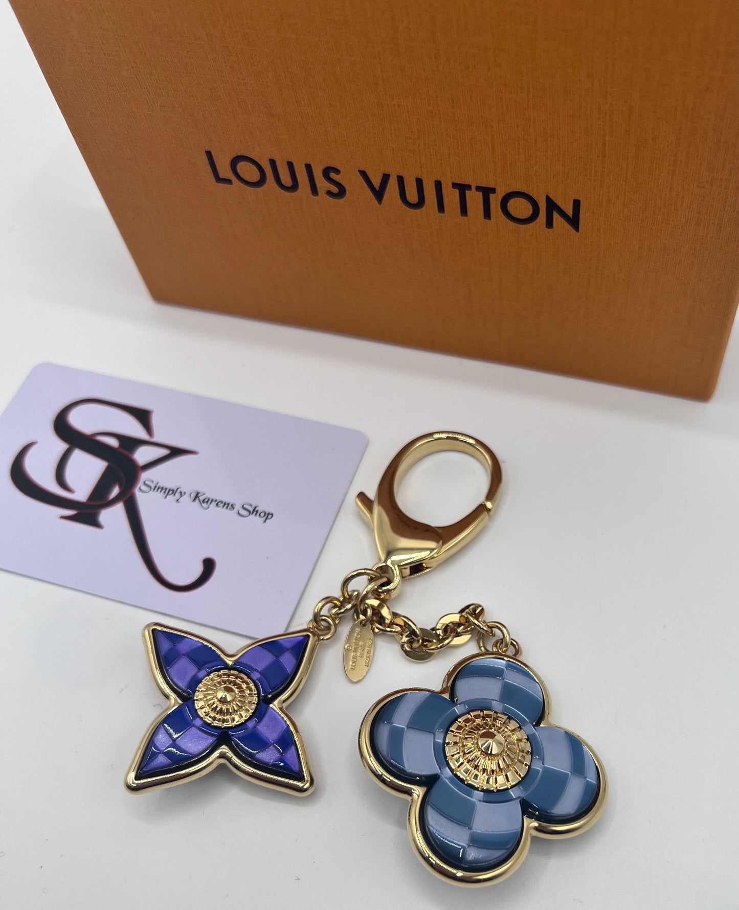 LV BIJOUX SAC MOSAIC BAG CHARM