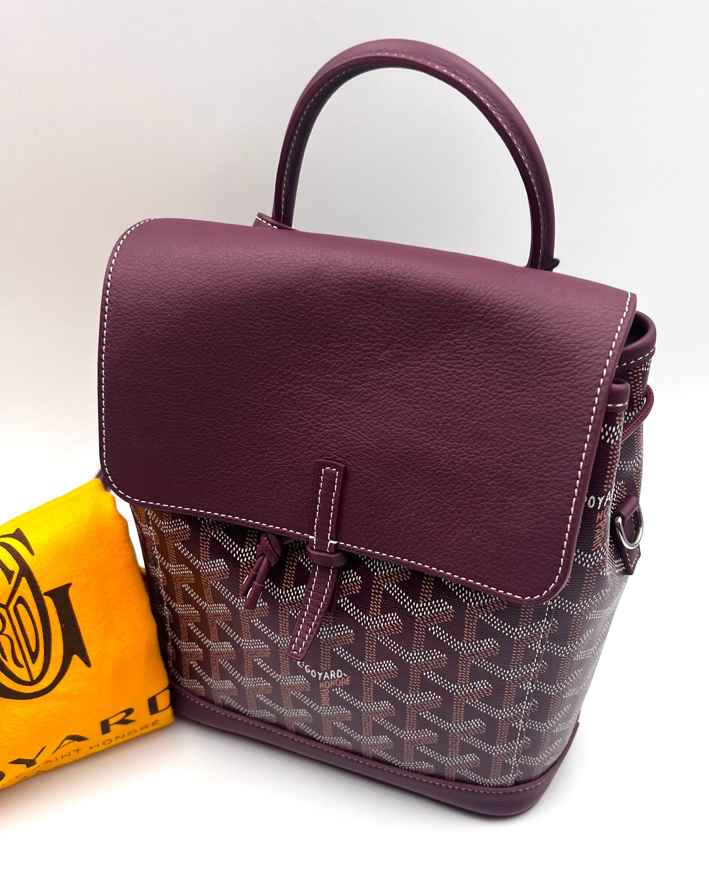 Goyard Alpin Mini Burgundy Back Pack (🇵🇭P206,400)