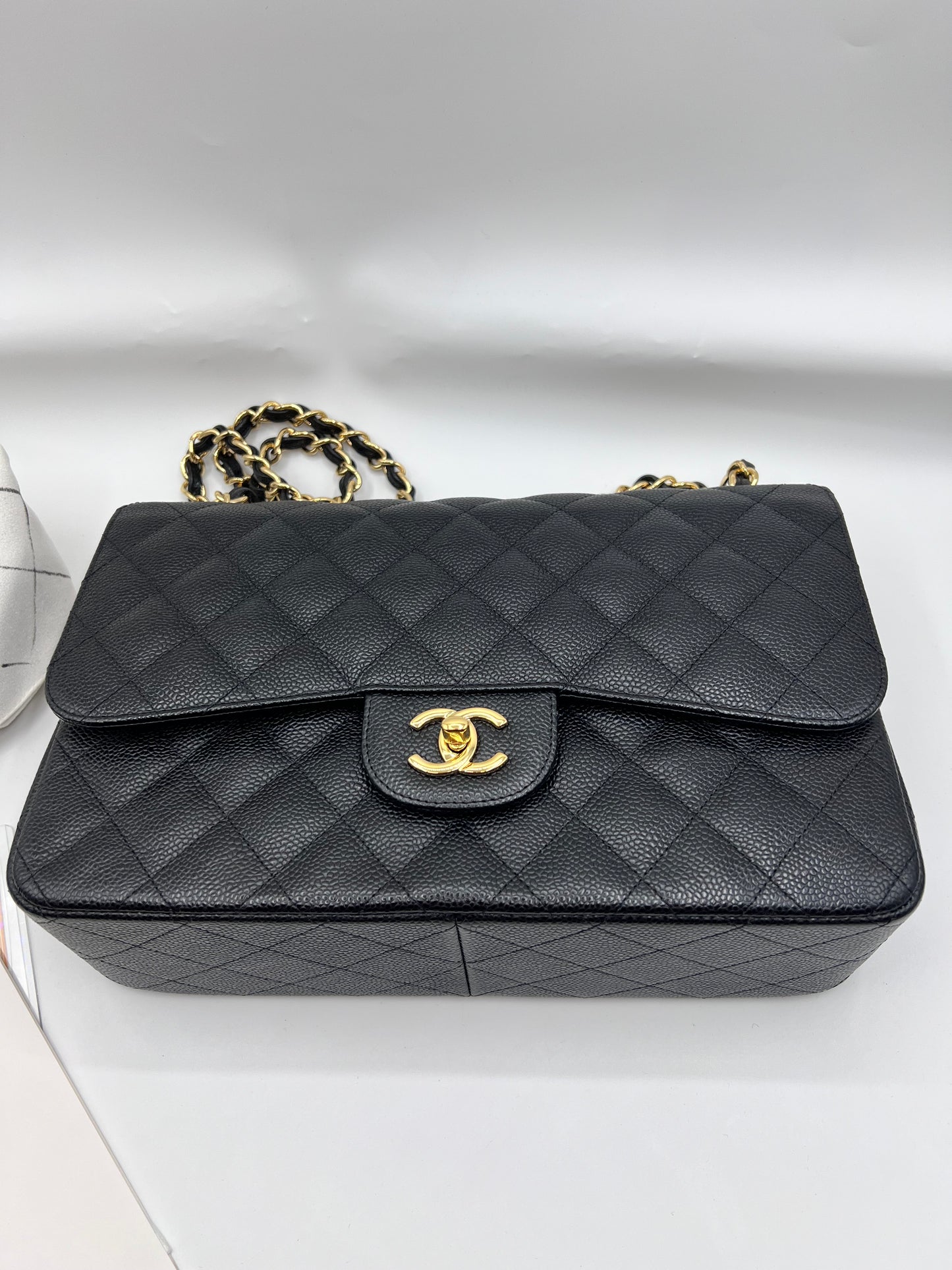 Chanel Caviar Jumbo Double Flap