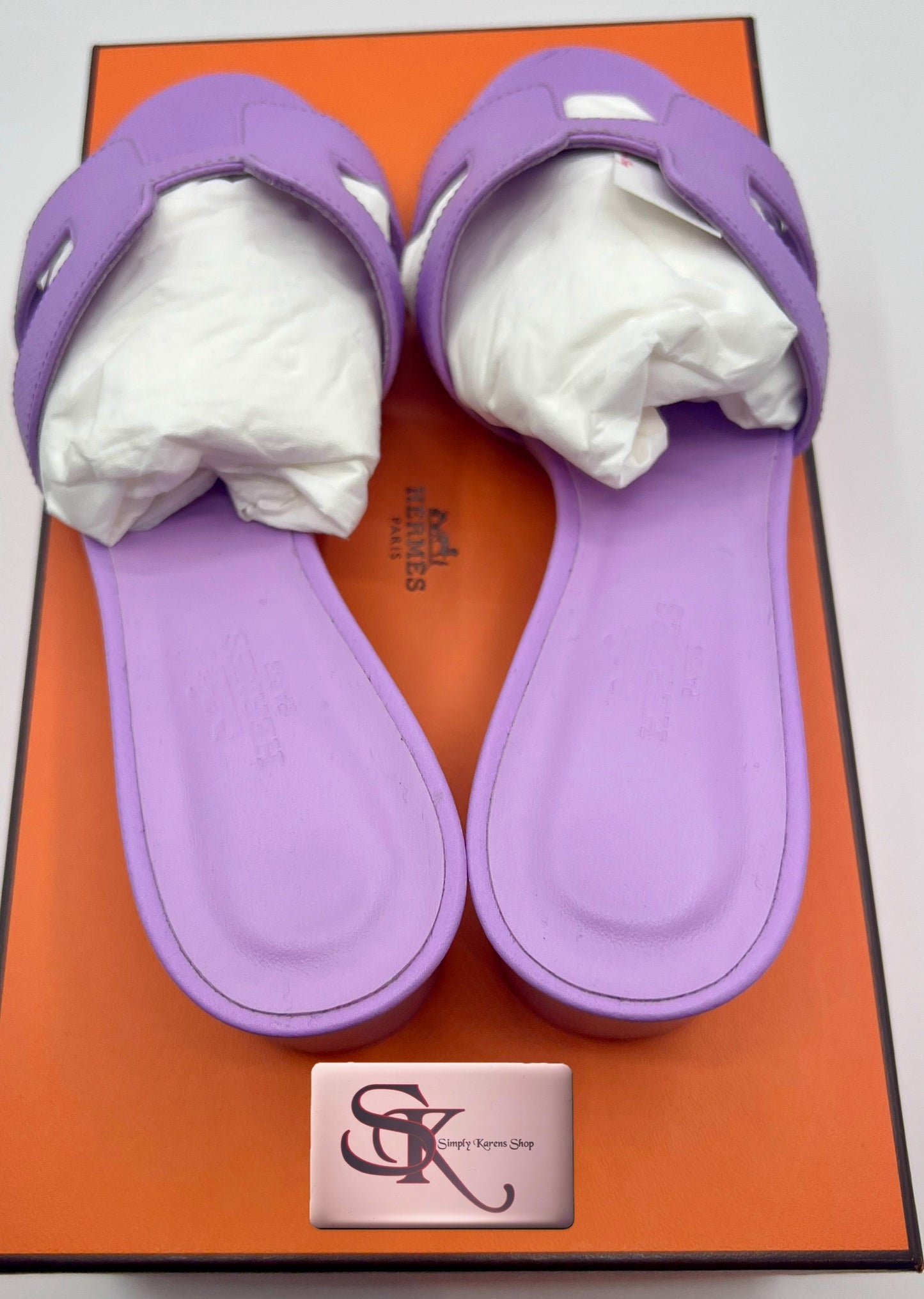 HERMES OASIS LILAC S 36 1/2