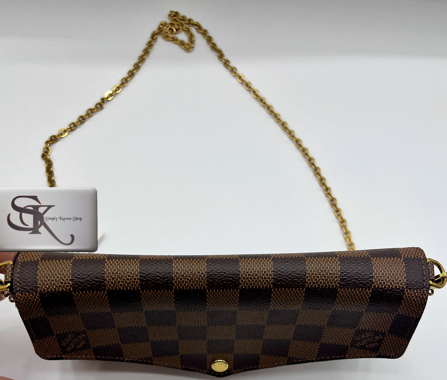 Lv Damier Ebene Felicie Pochette