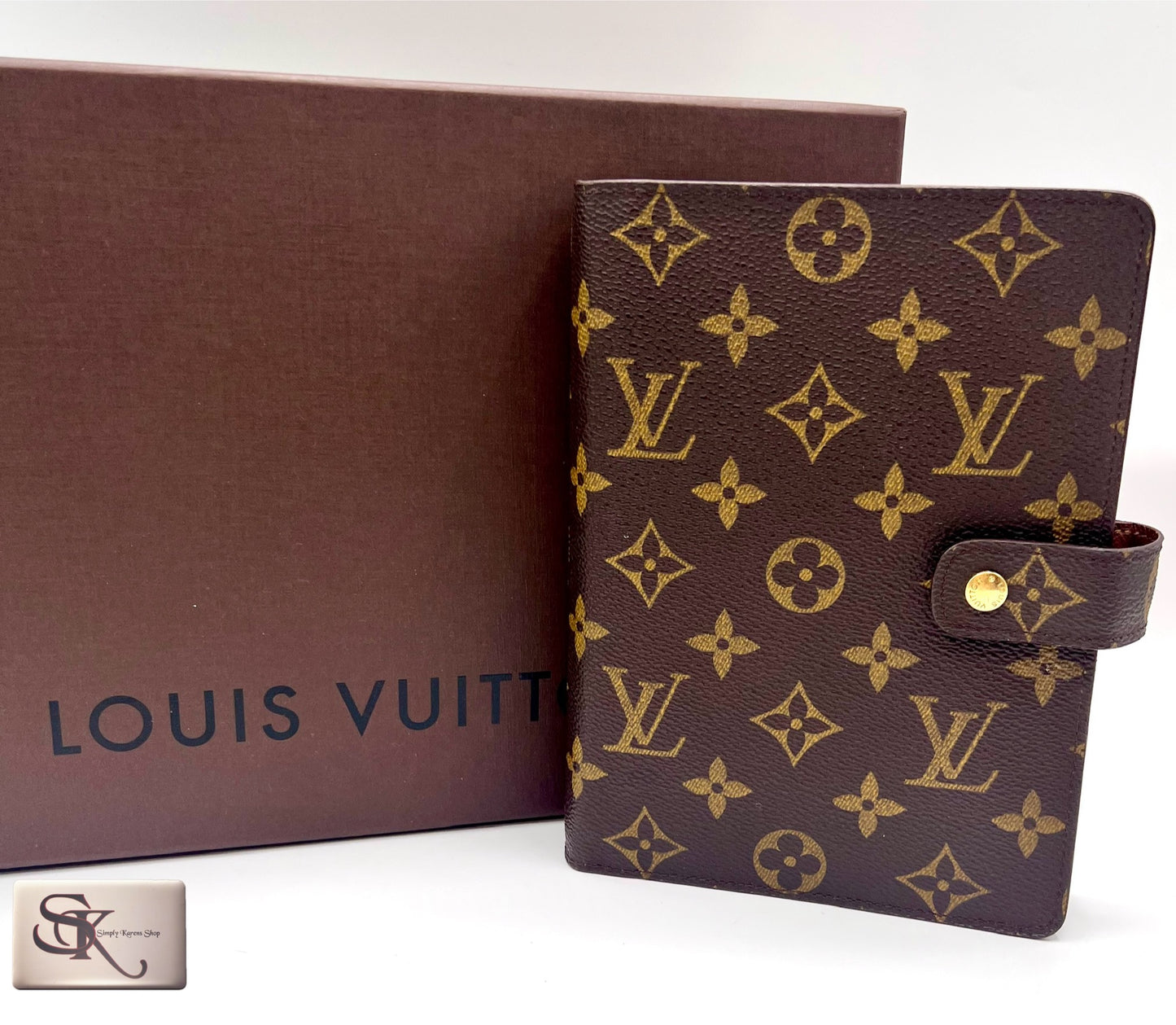 Lv Monogram Agenda Mm size