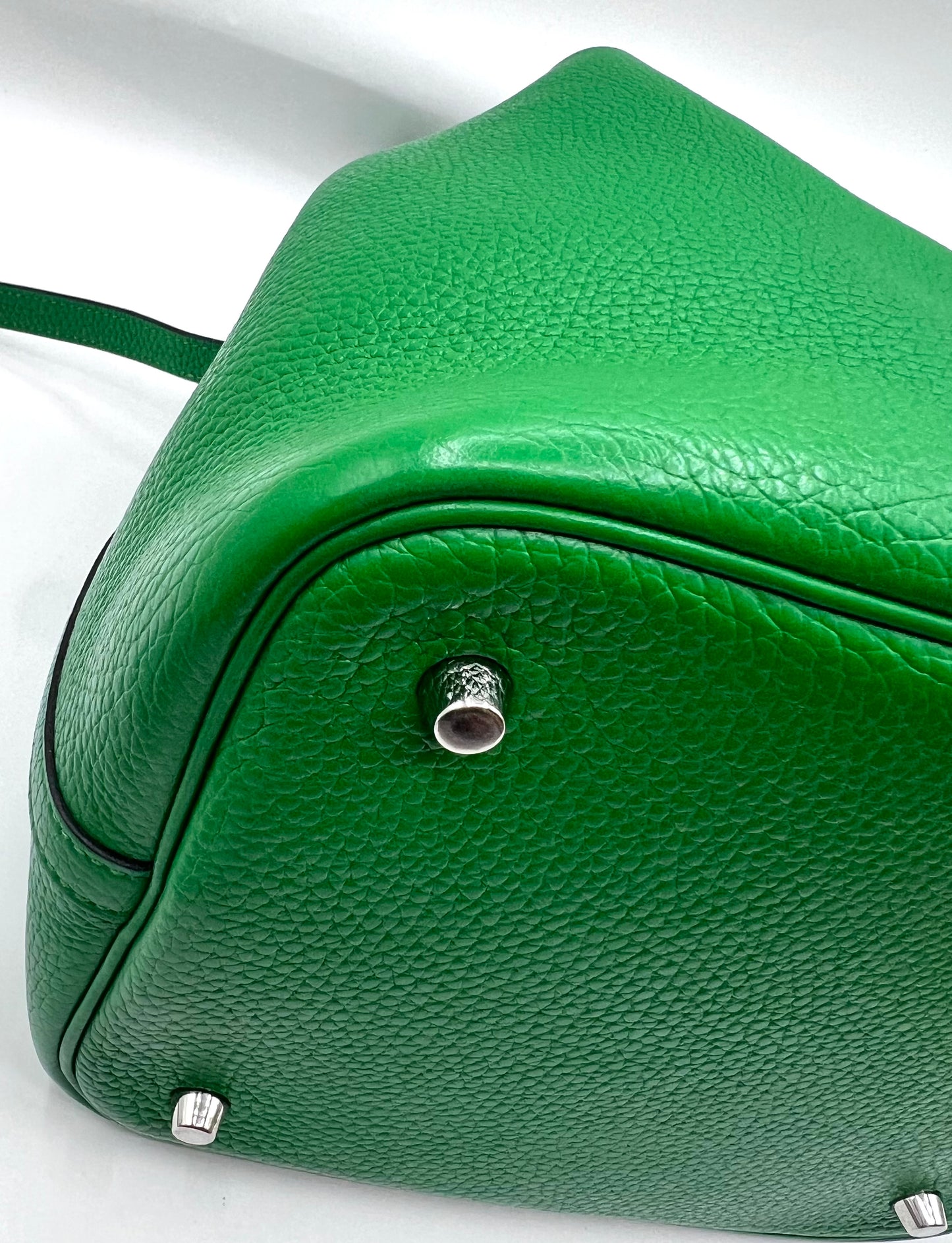Hermes Picotin size 22 Taurillon Clemence Swift Silver H.W. Square R Stamp              (🇵🇭P167,000)