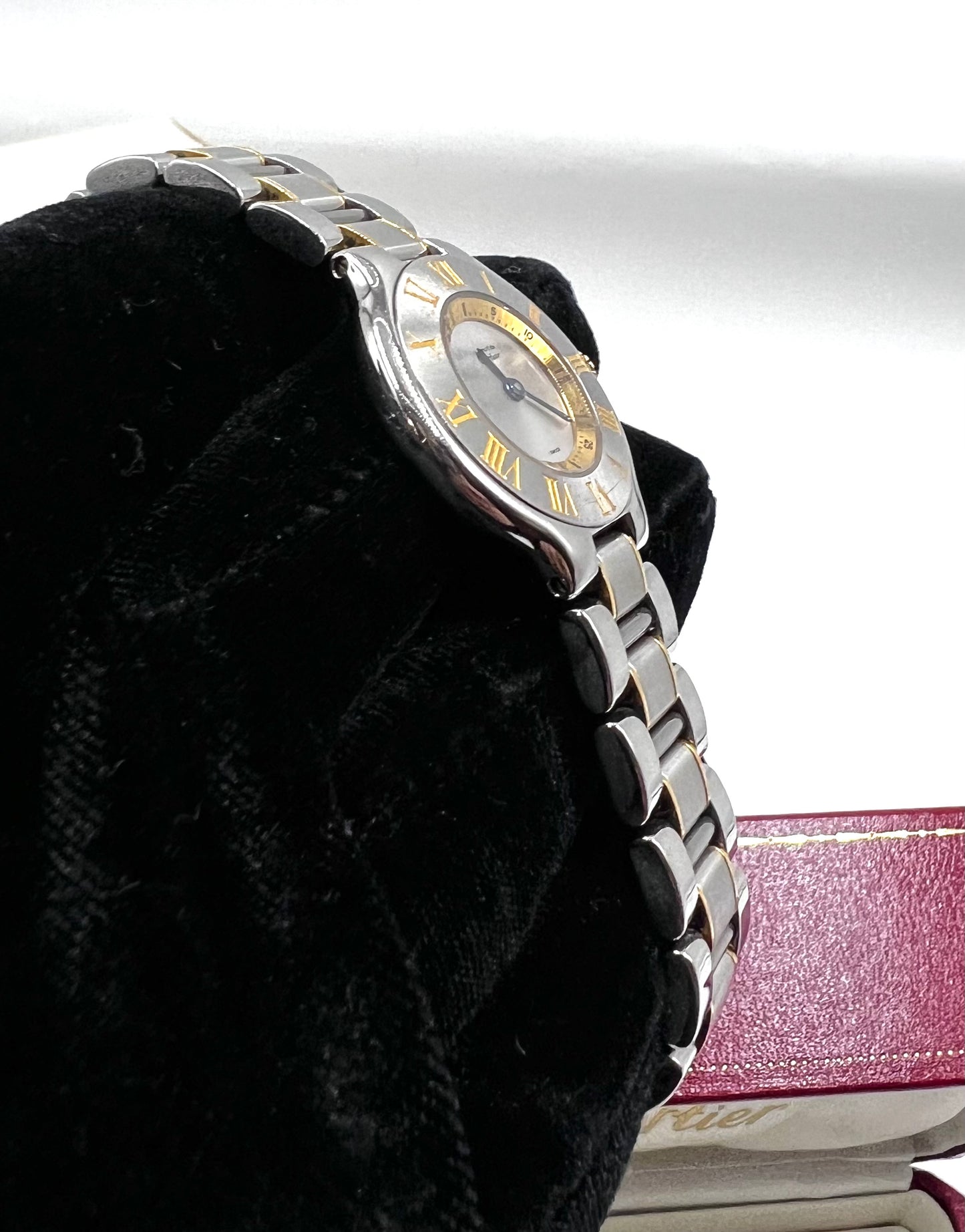Cartier Must Vantian Watch 28mm SS/YG/SV w/ box & Cert 17.5cm (🇵🇭P85,140)