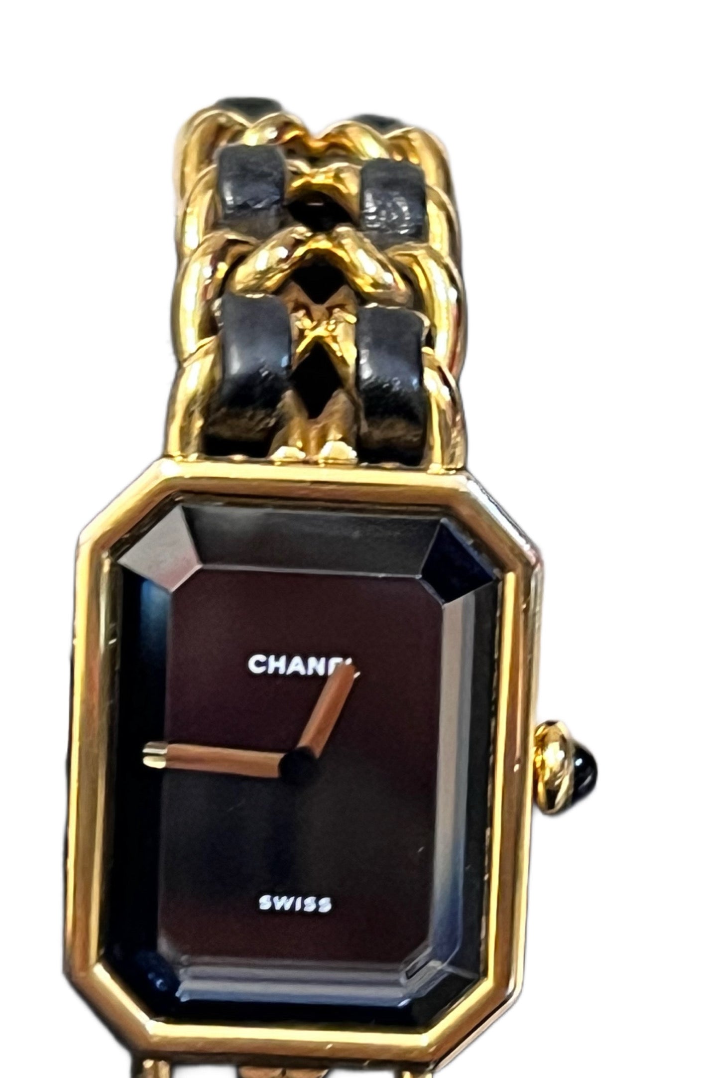 CHANEL PREMIERE QZ WATCH L SIZE 16cm