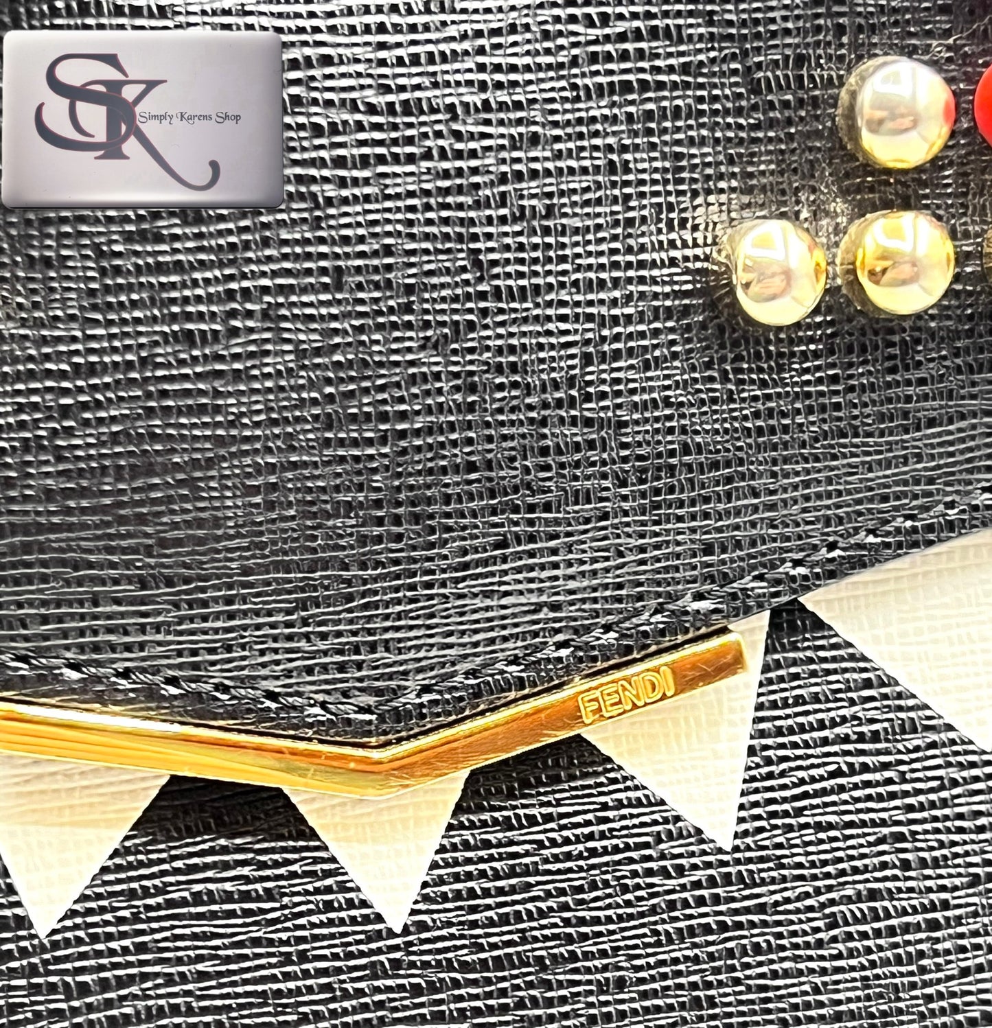 Fendi Monster Studded Crossbody Bag (🇵🇭P38,270)