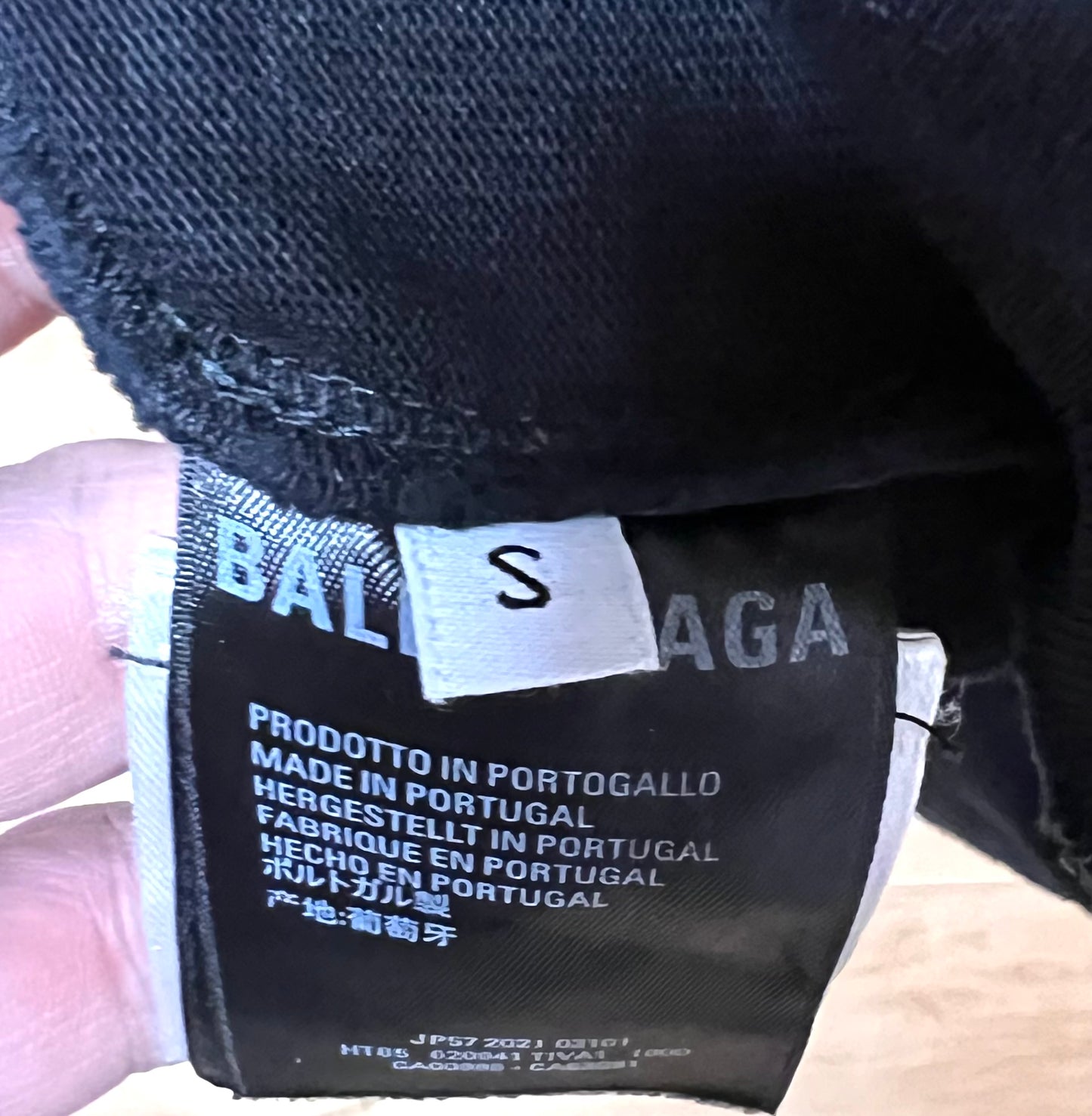 Balenciaga Black Tshirt Free Your Mind Motif  S size on Tag Fits XL Men