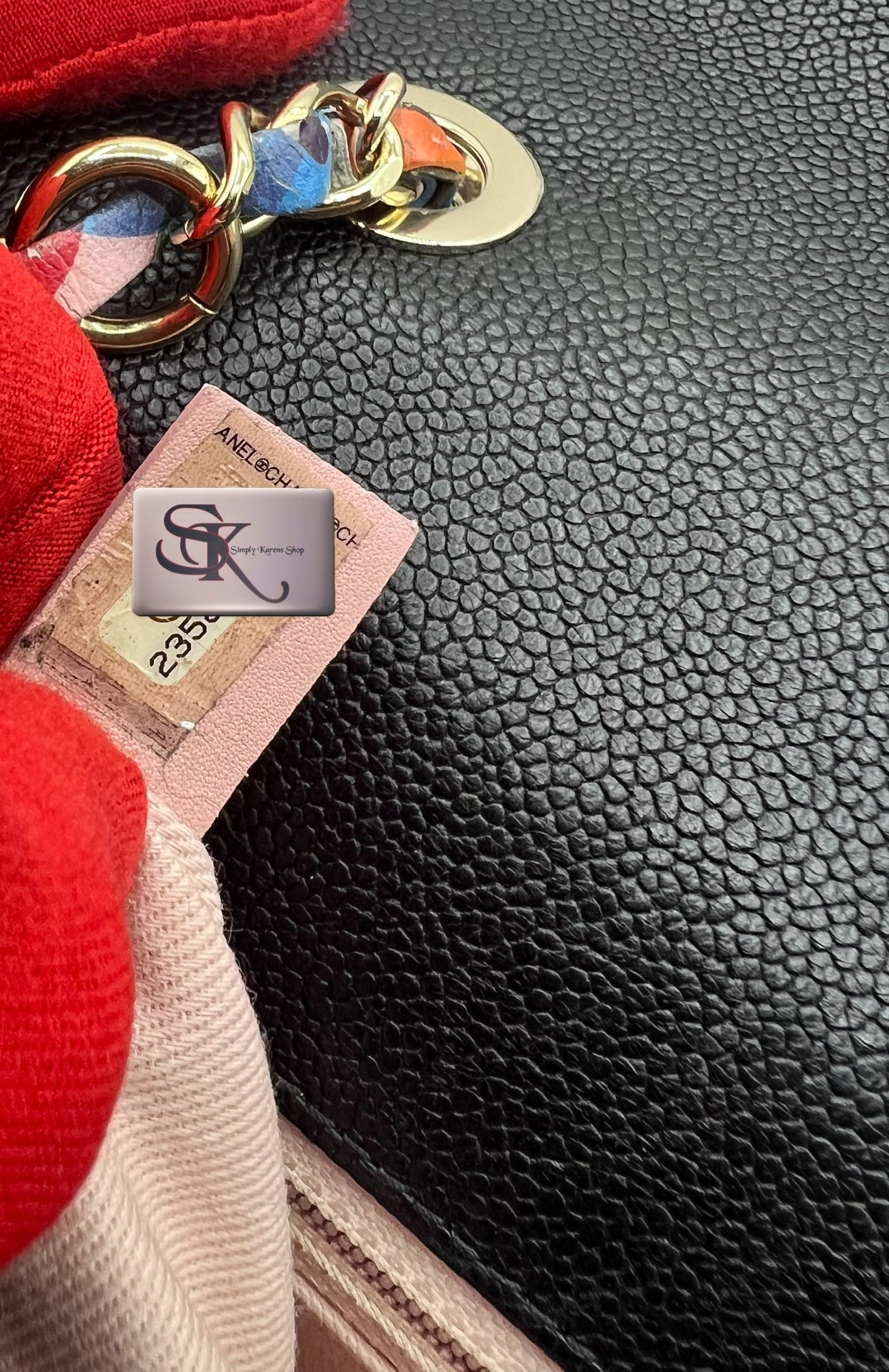 Chanel Cuba Half Coco Caviar shoulder bag