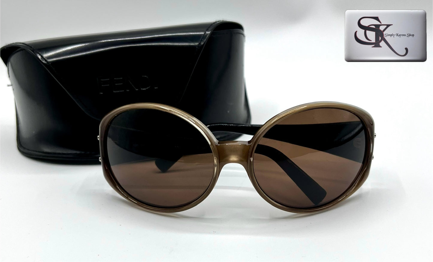 Fendi Oversize Sunglass Small Size 62-17-125