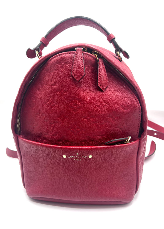 Louis Vuitton Sorbonne Red Empriente Monogram Back Pack (🇵🇭P72,240)
