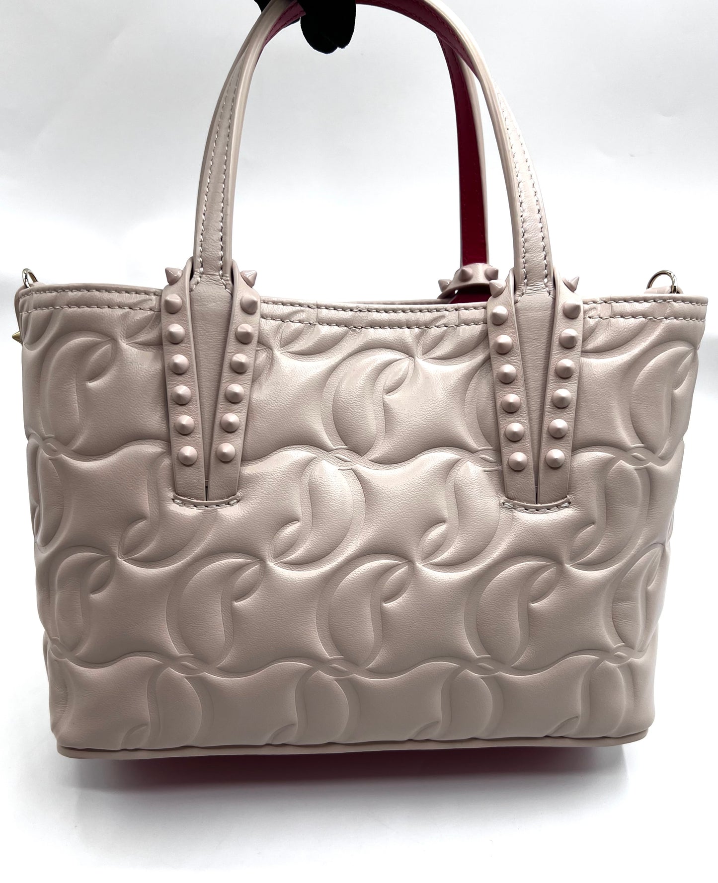 Christian Louboutin Small Cabata Embossed CL Nappa Leather Tote 2 way                 (🇵🇭P67,940)