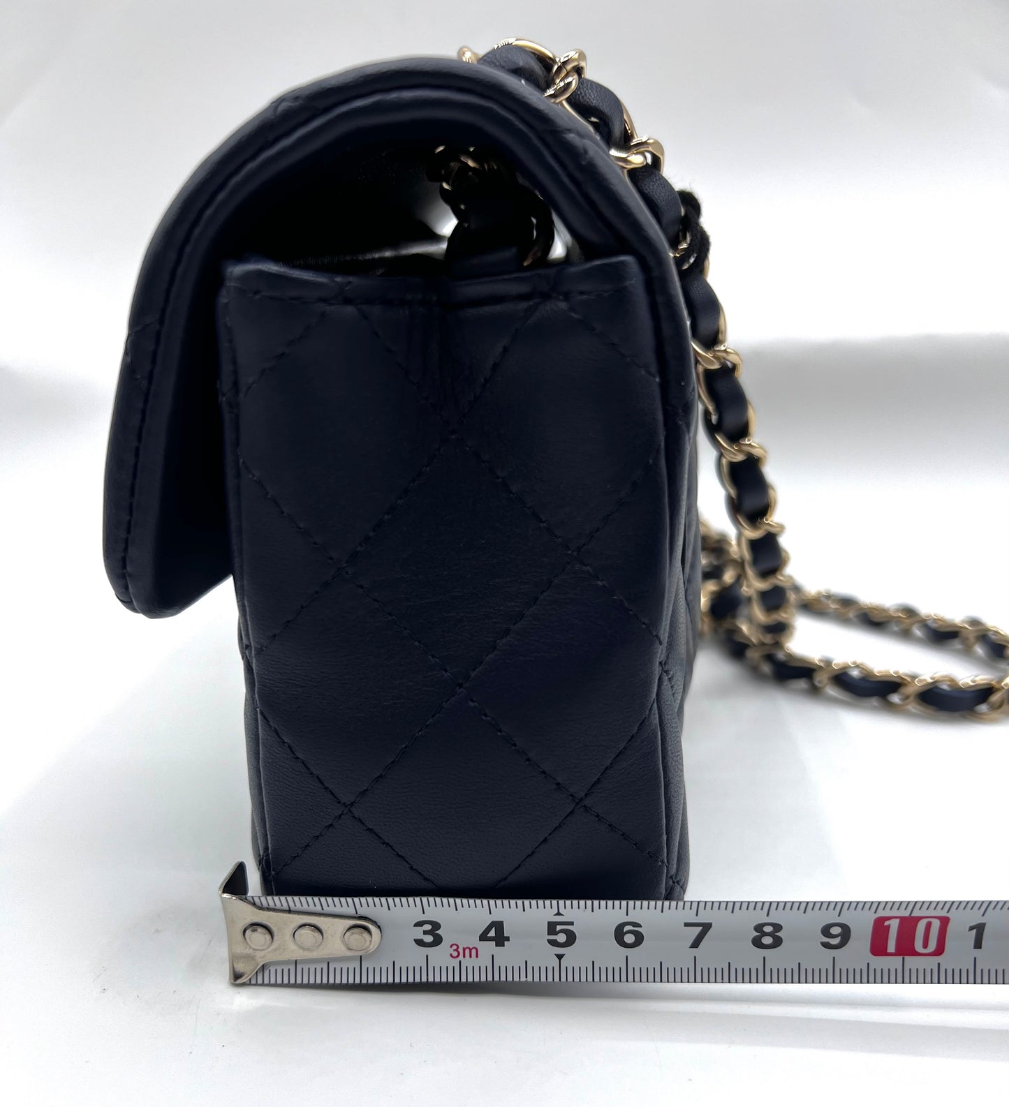 Chanel Classic Mini Flap Dark Blue Lambskin GHW 29Holo      (🇵🇭P257,140)