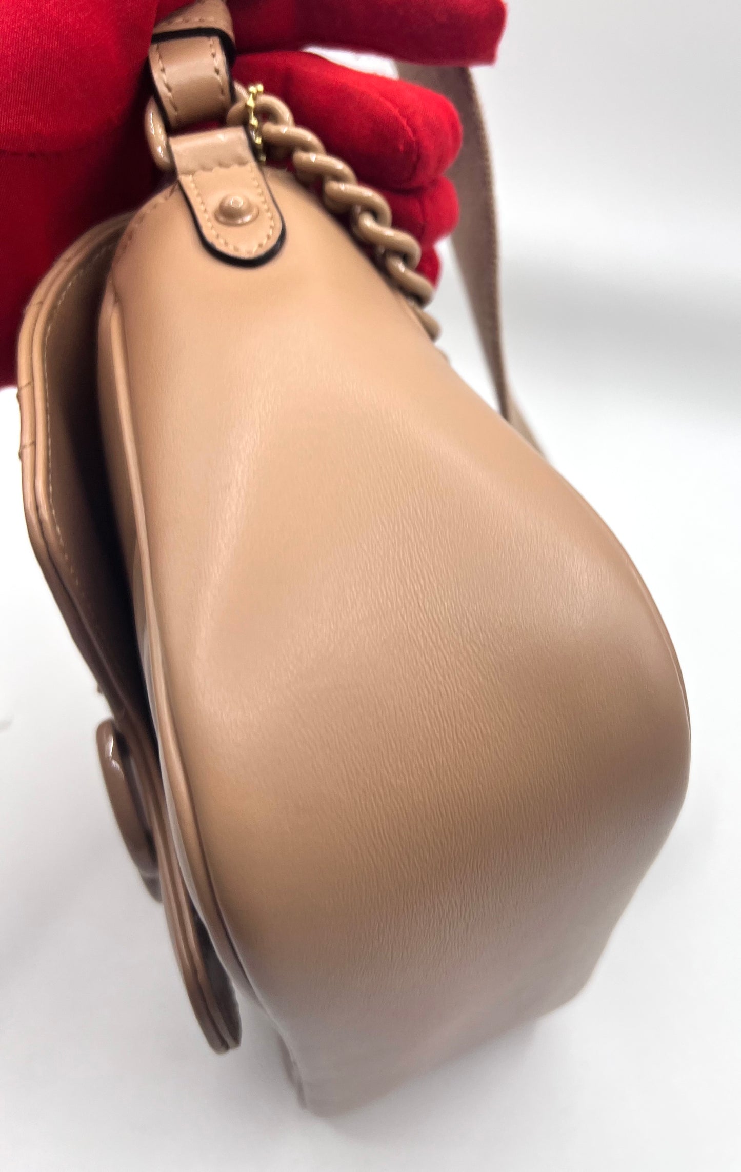 Gucci GG Marmont Neutral Mini Padded Crossbody Bag