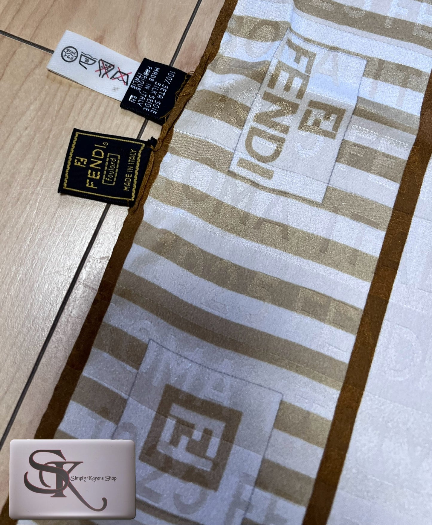 Fendi Silk Scarf