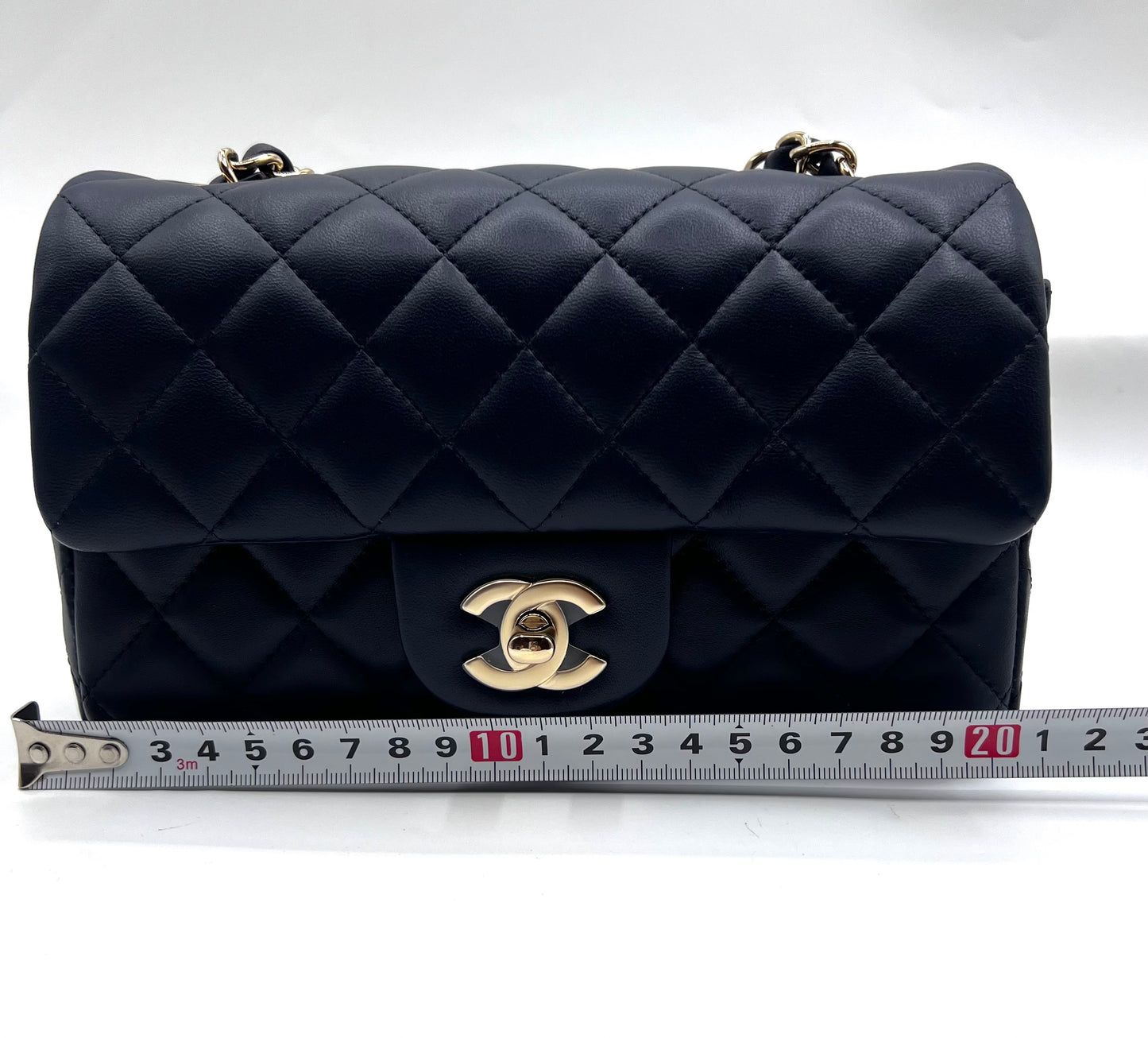Chanel Classic Mini Flap Dark Blue Lambskin GHW 29Holo      (🇵🇭P257,140)