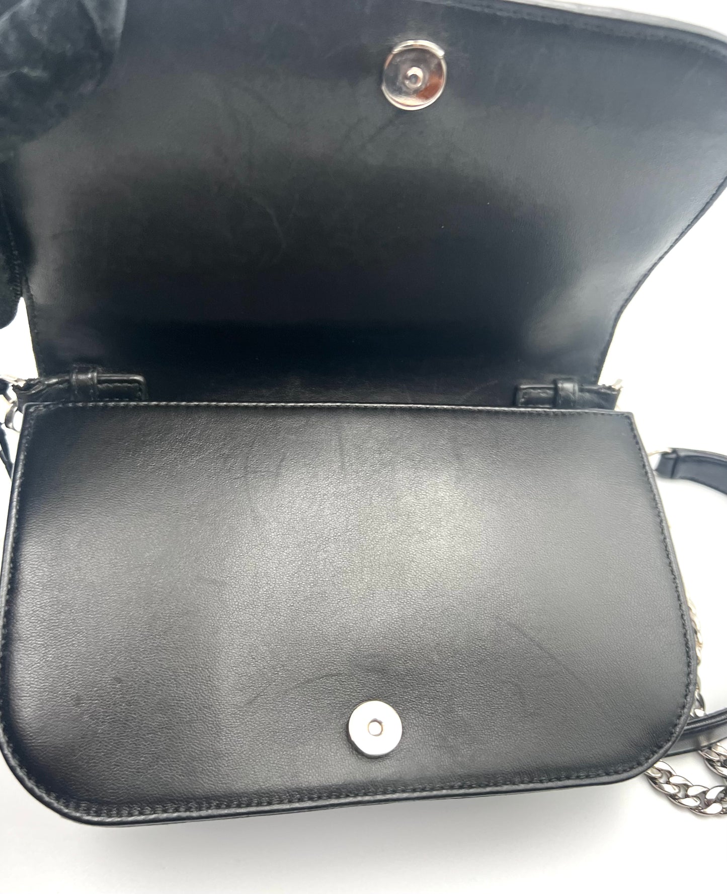 Prada Nappa Gaufre Black Flap Chain Bag(🇵🇭P38,270)