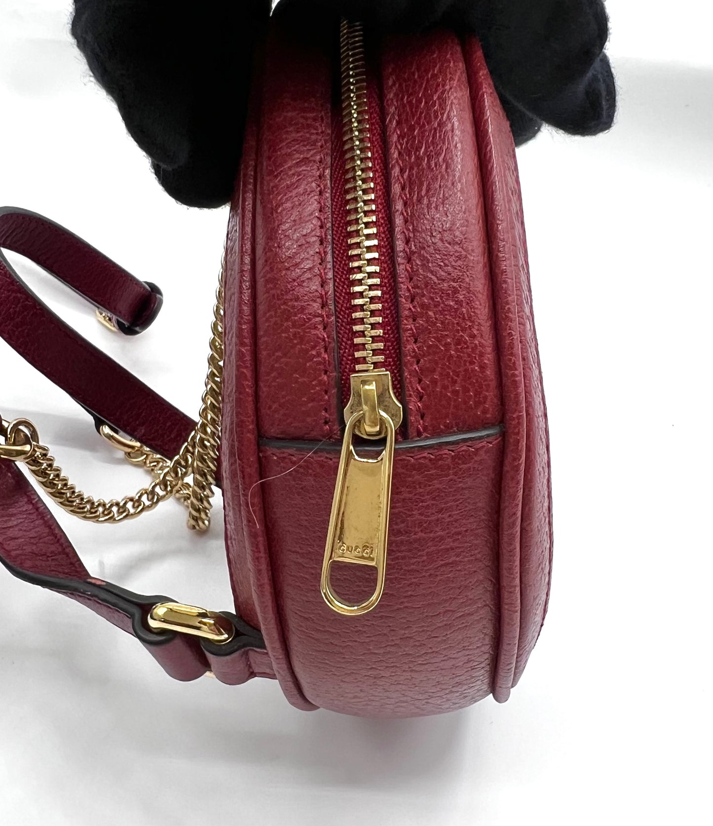 Gucci Ophidia GG Flora Mini Backpack in Red Leather and Canvas (🇵🇭P37,840)