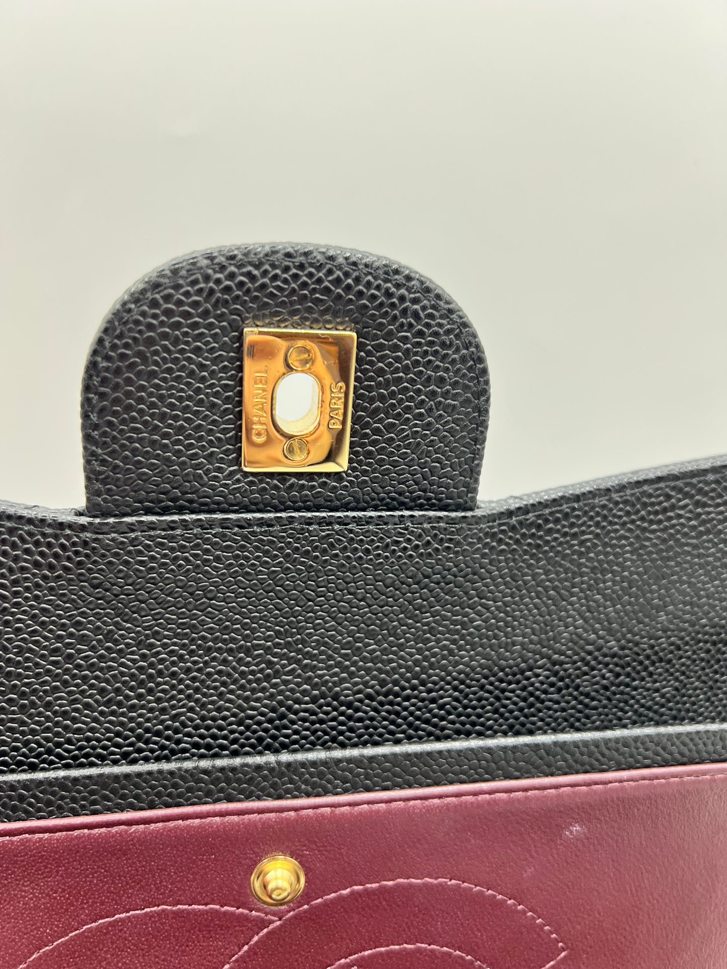 Chanel Caviar Jumbo Double Flap