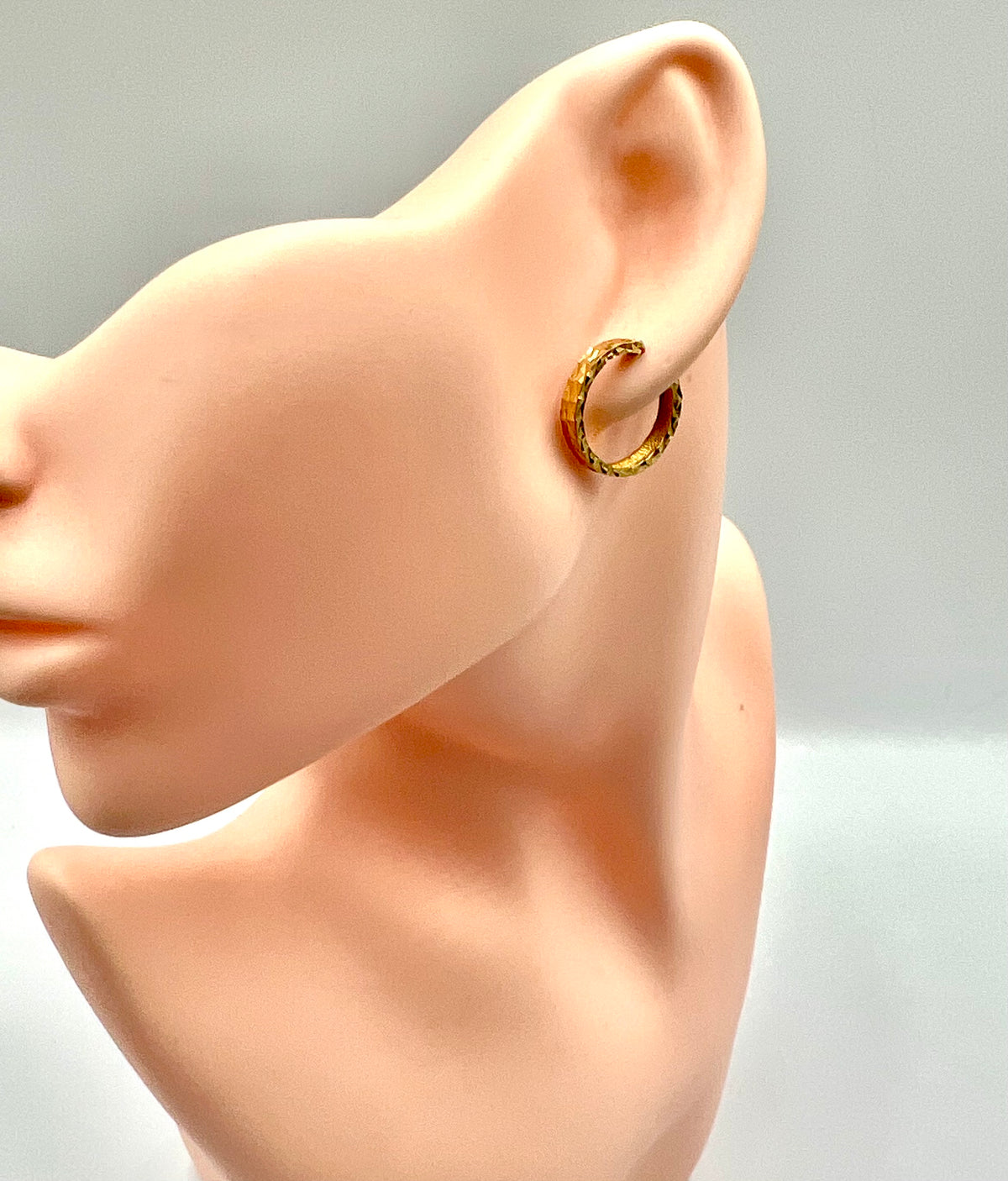 K18 Jp Gold Design Hoop Earings 3.3g (🇵🇭P40,656)