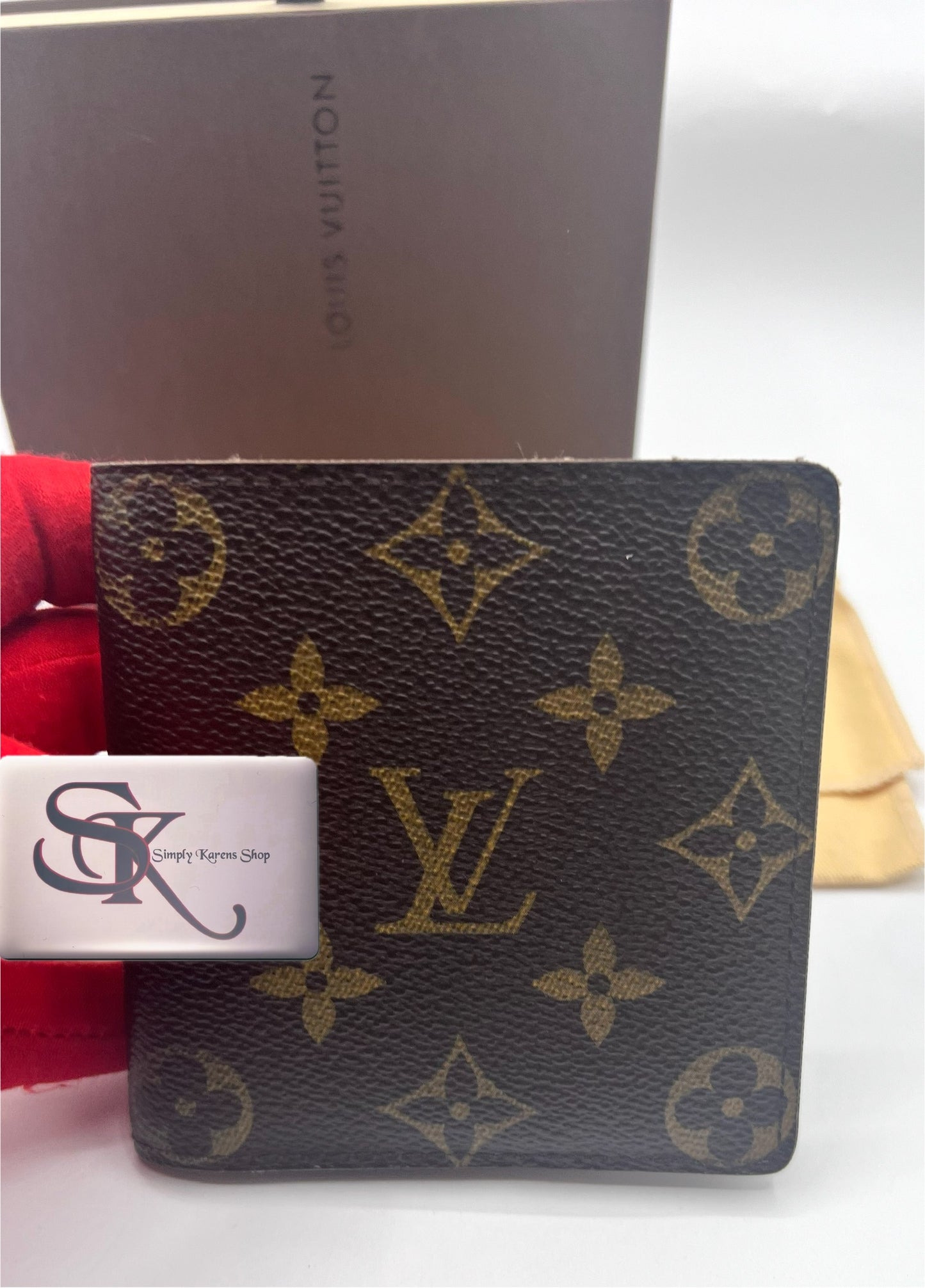 Lv Monogram Mens Short Wallet     (🇵🇭P14,620)