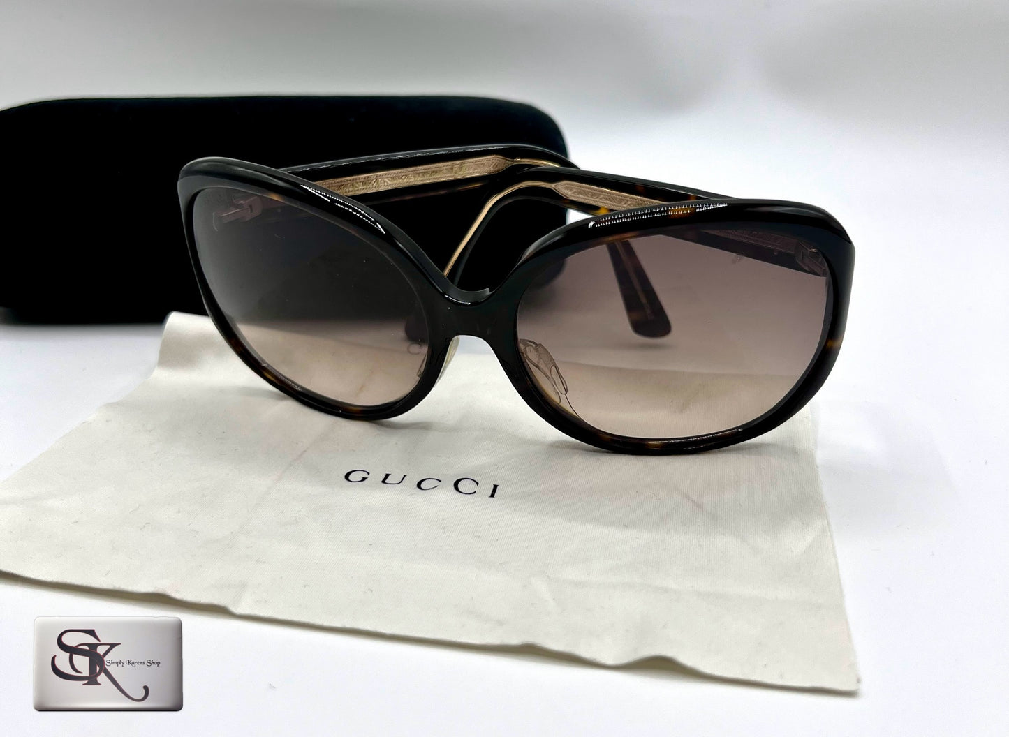 Gucci GG0080SK Oversize Sunglass Size Small to Medium 61-17-130