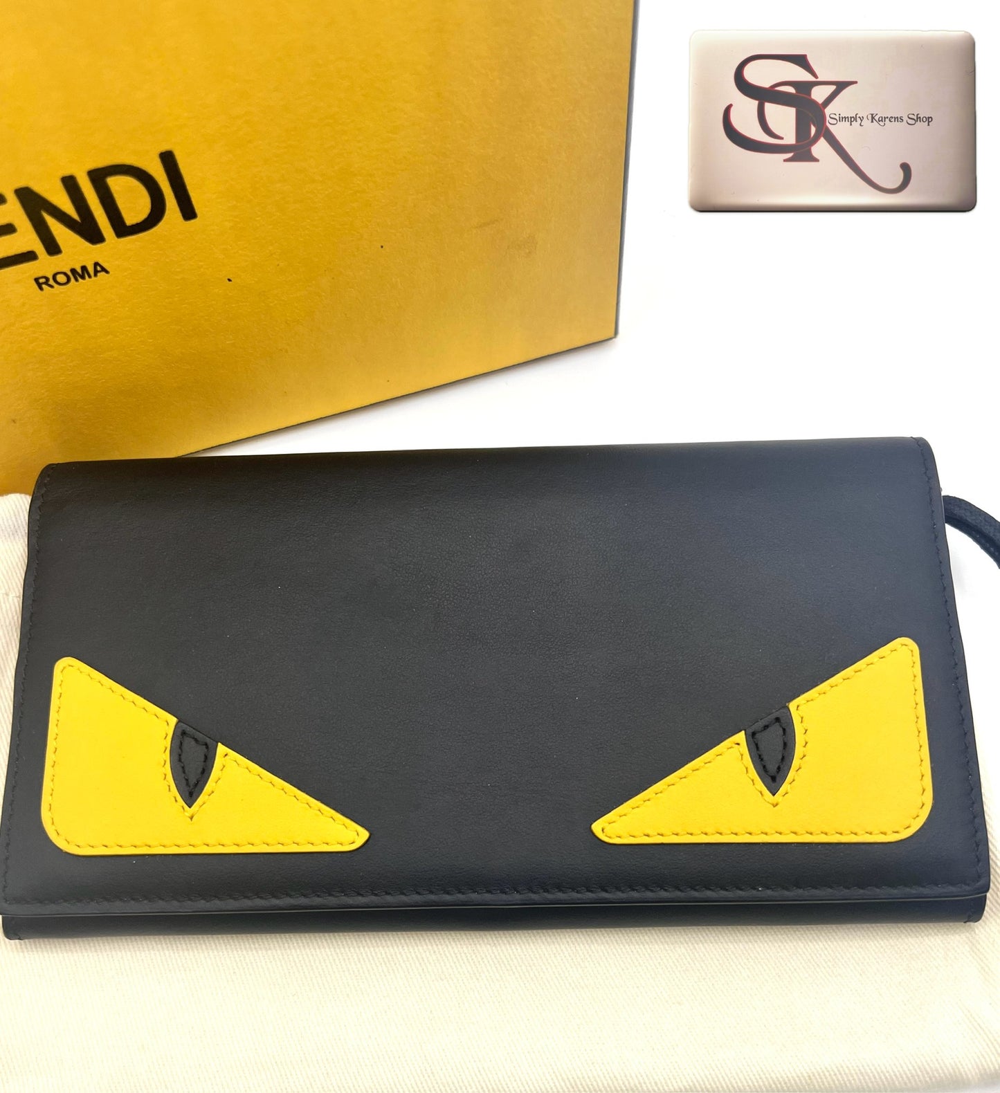 Fendi Monster wallet              (🇵🇭P20,640)