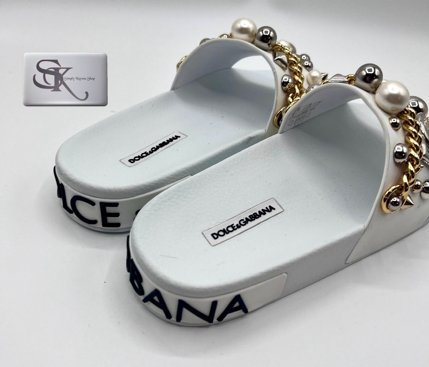 Dolce And Gabanna Slides Size 36