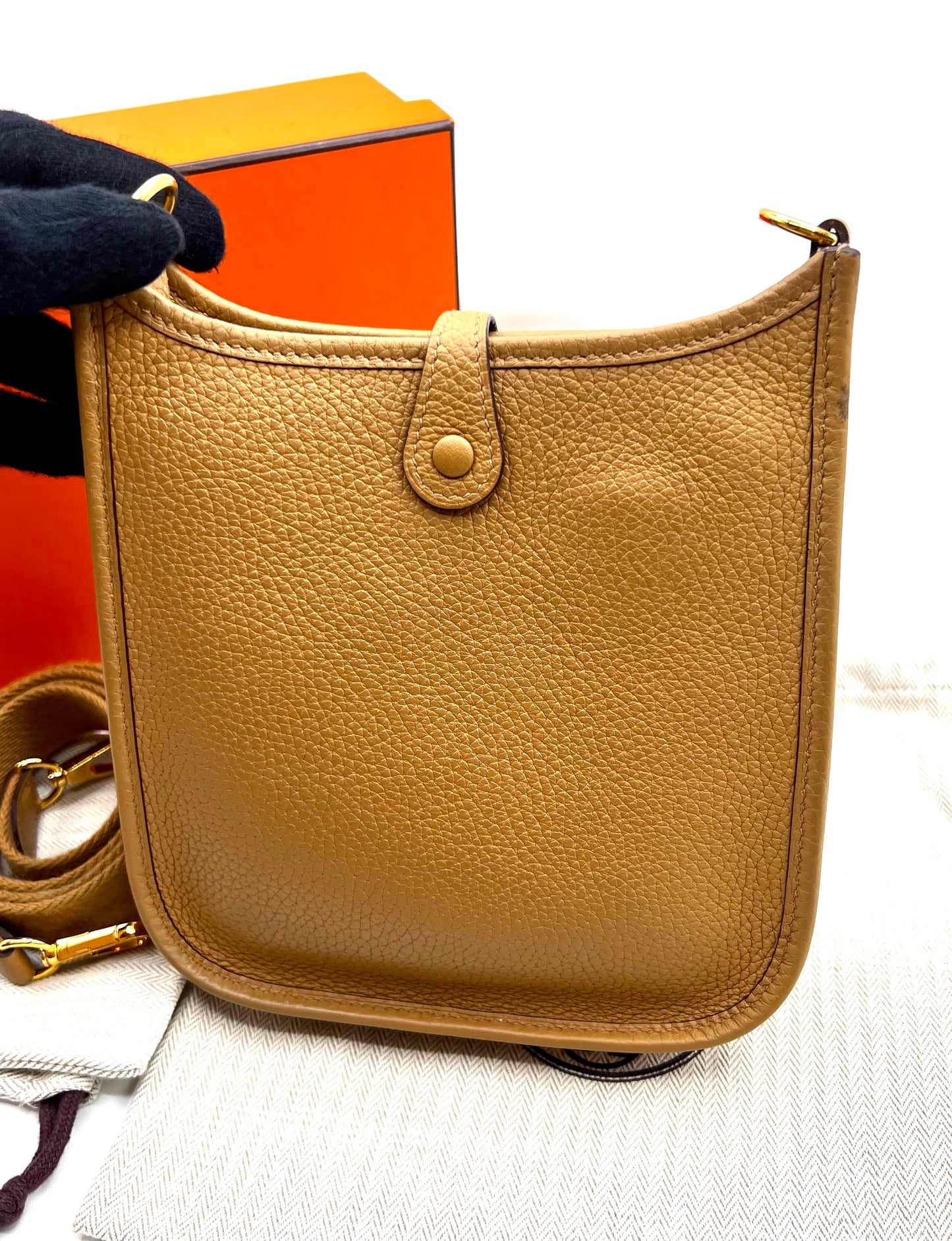 Hermes Evelyn TPM 4B Bisciut GHW Stamp Z 2021                (🇵🇭P150,500)