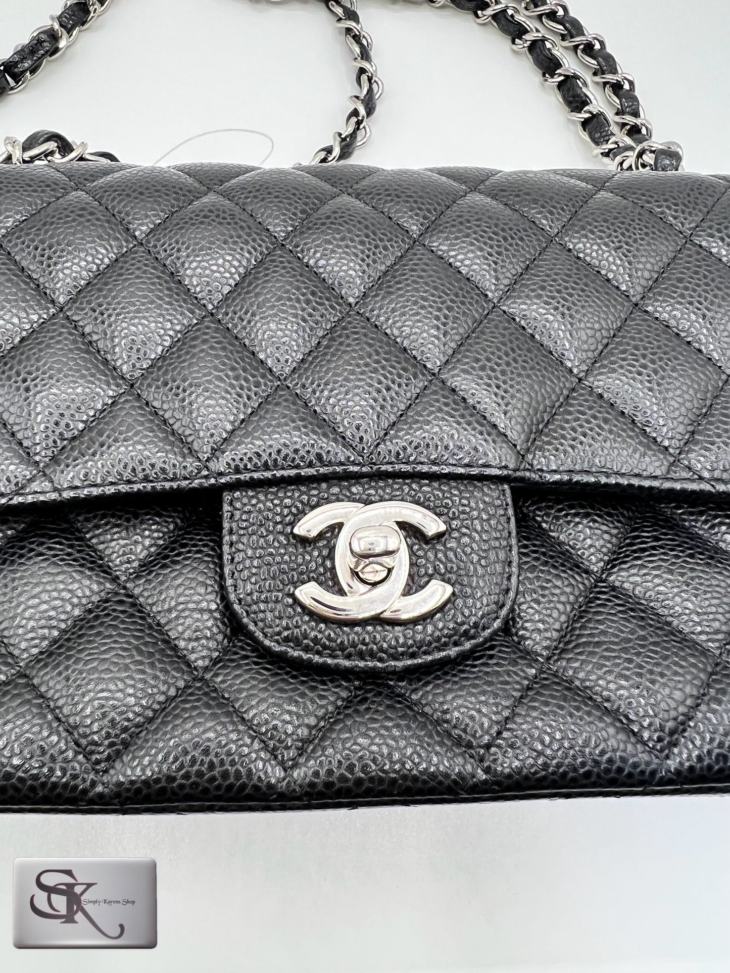 Chanel Caviar Double Flap 25