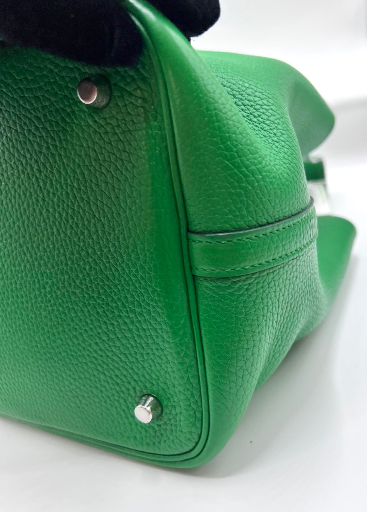 Hermes Picotin size 22 Taurillon Clemence Swift Silver H.W. Square R Stamp              (🇵🇭P167,000)